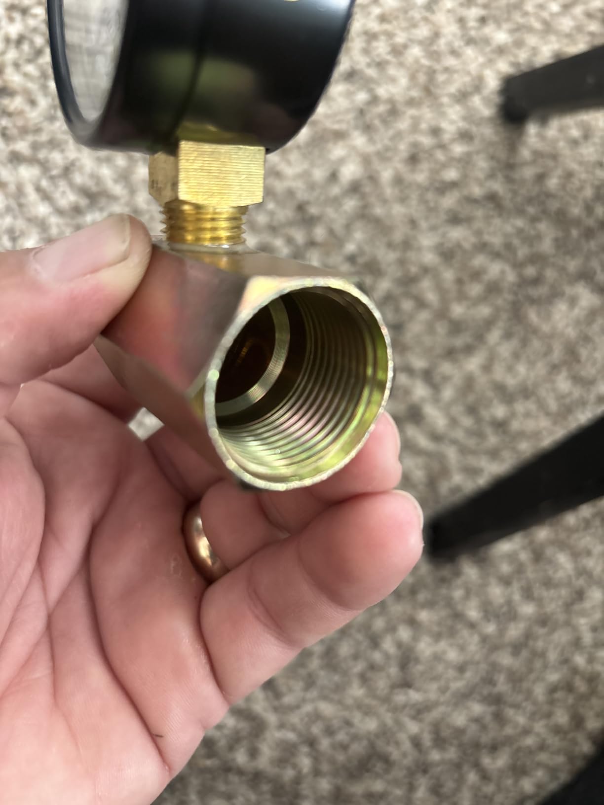 SharkBite 3/4 Inch Pressure Test Kit, 100 PSI, Push to Connect Brass Plumbing Fitting, PEX, Copper, CPVC, 25489Z customer photo 2
