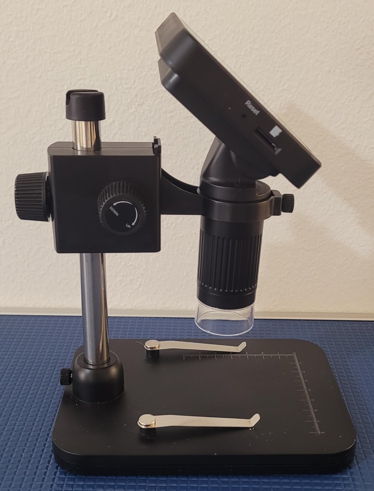 Elikliv LCD Digital Coin Microscope 1000x, 4.3-Inch with 8 Adjustable LED Lights customer photo 1