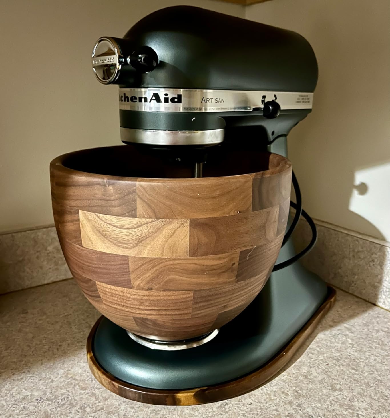 KitchenAid Artisan Series 5 Quart Tilt Head Stand Mixer with Pouring Shield KSM150PS, Blue Velvet customer photo 2