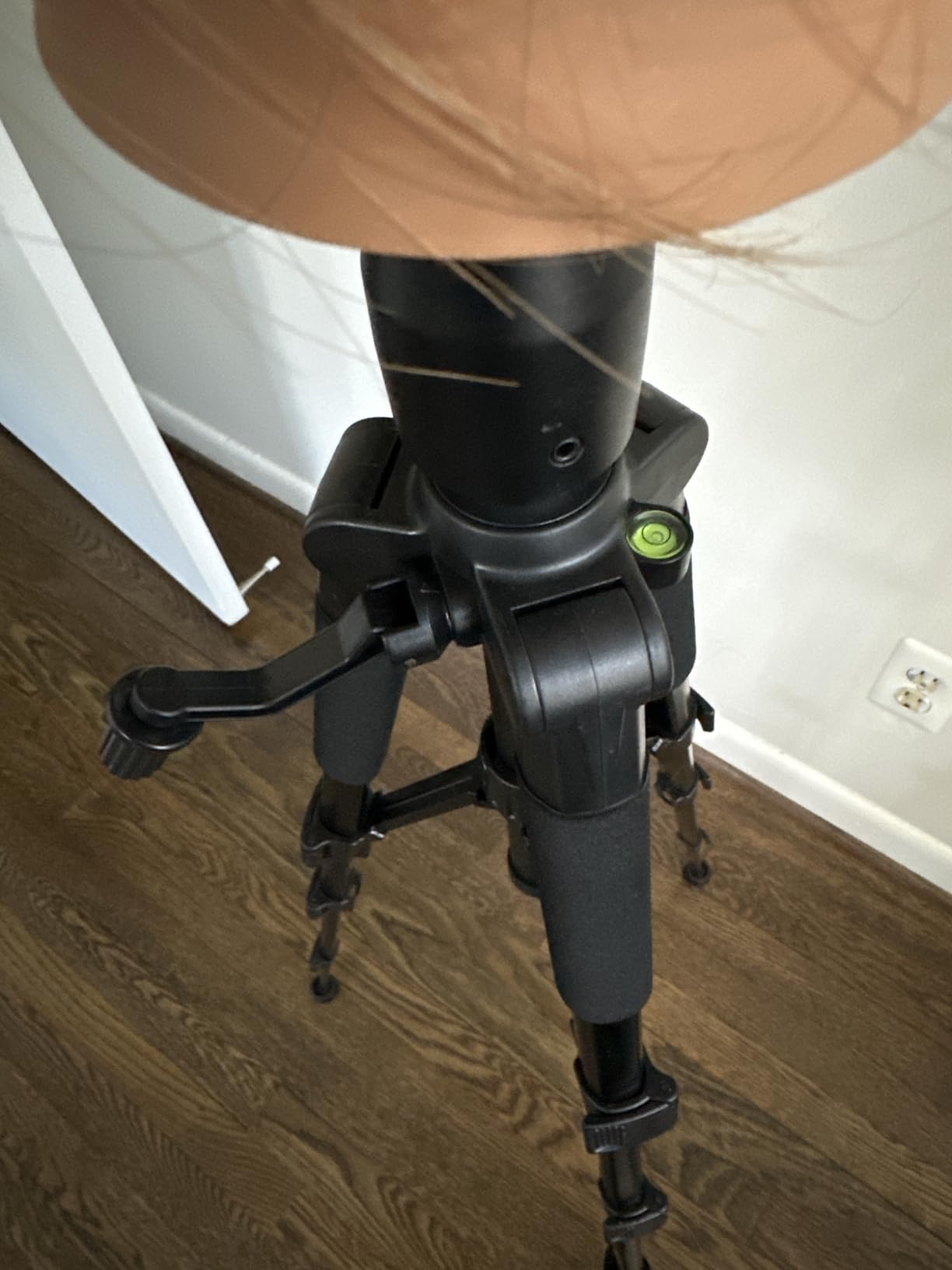 Wig Stand Tripod with Non-Slip Base Adjustable Mannequin Head Stand with Hook Heavy Duty Manikin Head Tripod customer photo 1