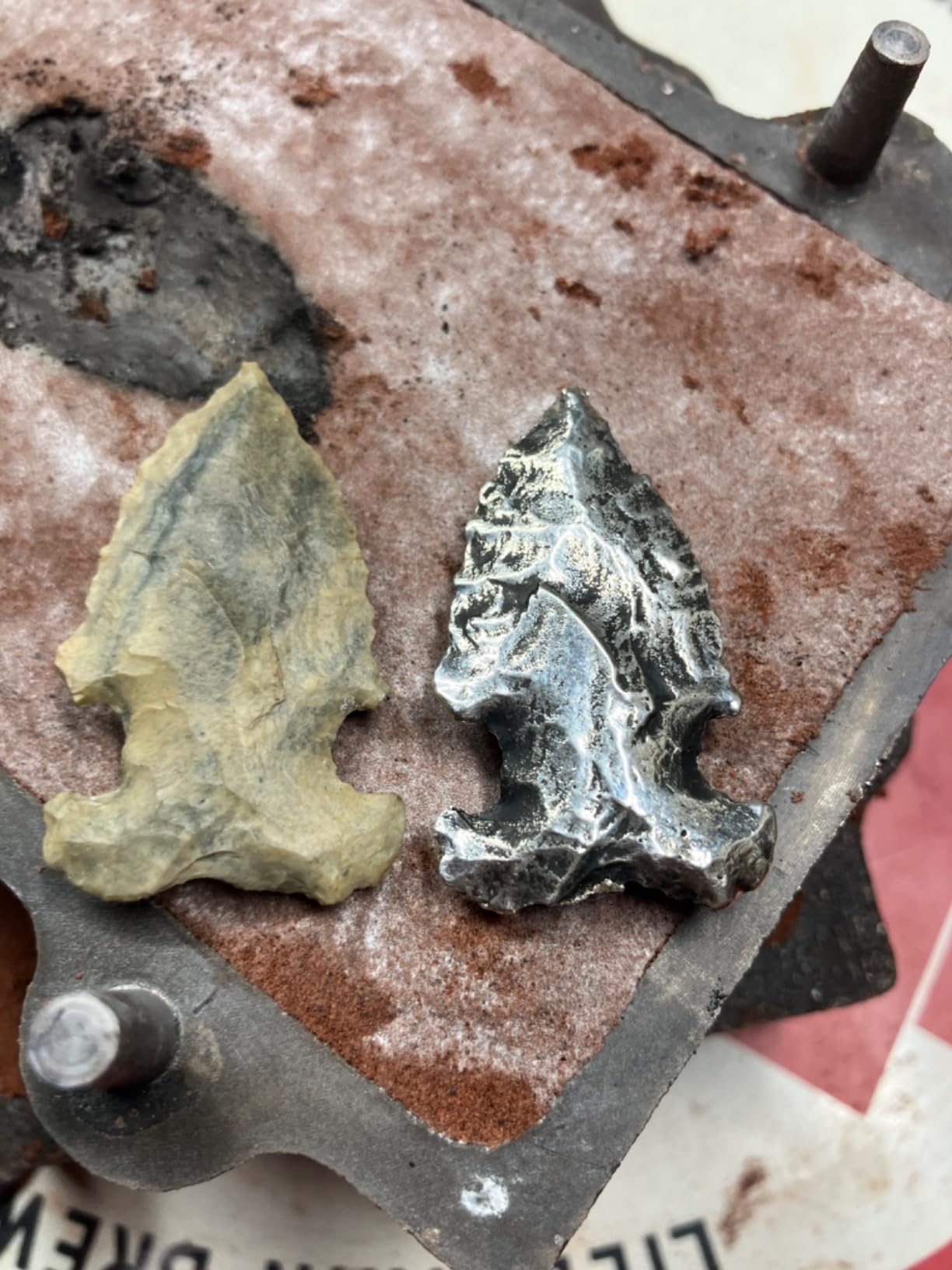 Sand Casting Set with 10 Lbs Petrobond Quick Cast Sand Casting Clay and Cast Iron Mold Flask Frame Melt Pour Metals customer photo 1