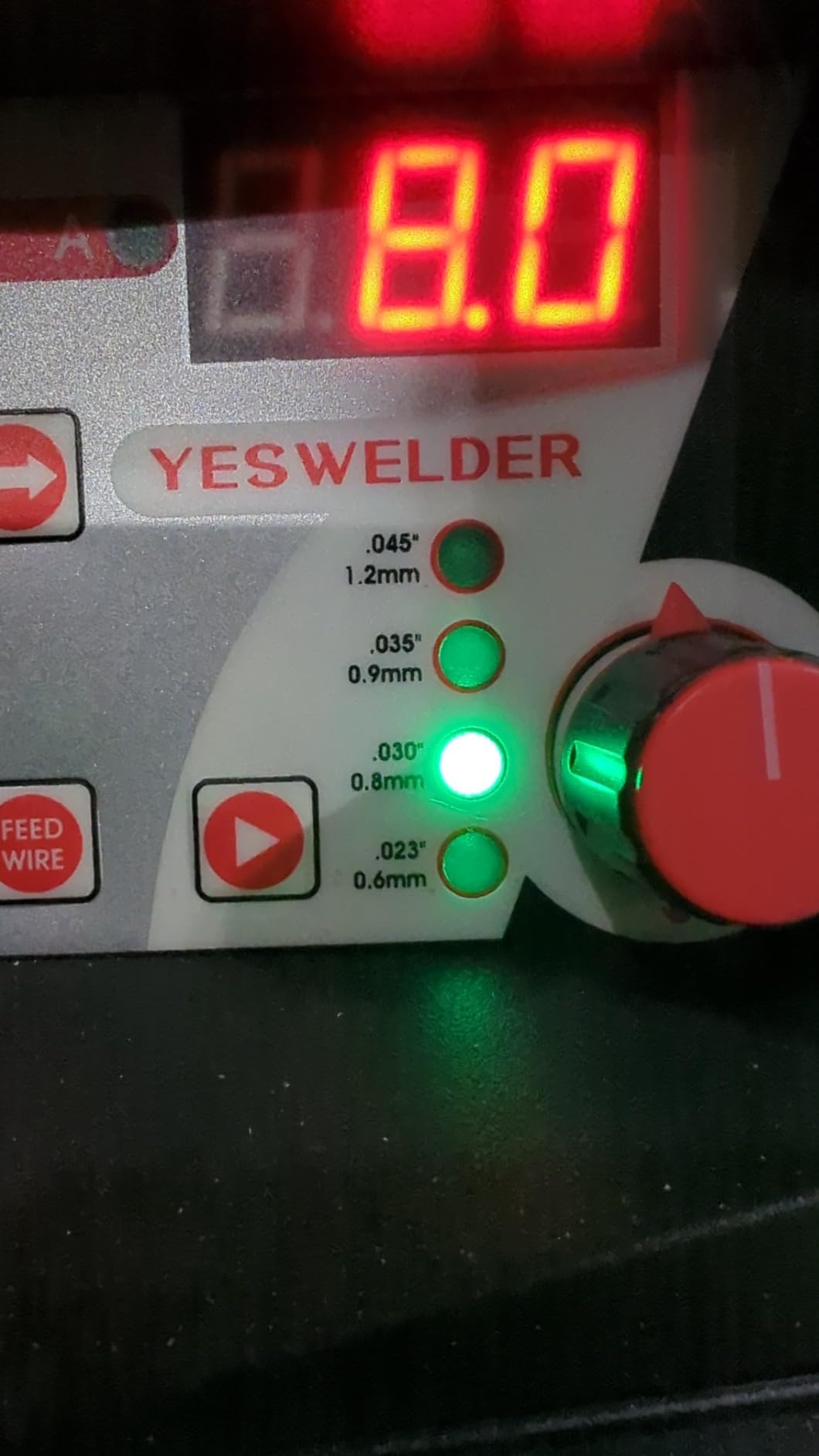 YESWELDER 205A MIG Welder, 110V/220V Dual Voltage, 5 in 1 Gas MIG/Flux Core MIG/Spool Gun MIG/Lift TIG/Stick Multiprocess LED Digital Display Aluminum MIG Welding Machine MIG-205DS PRO customer photo 2