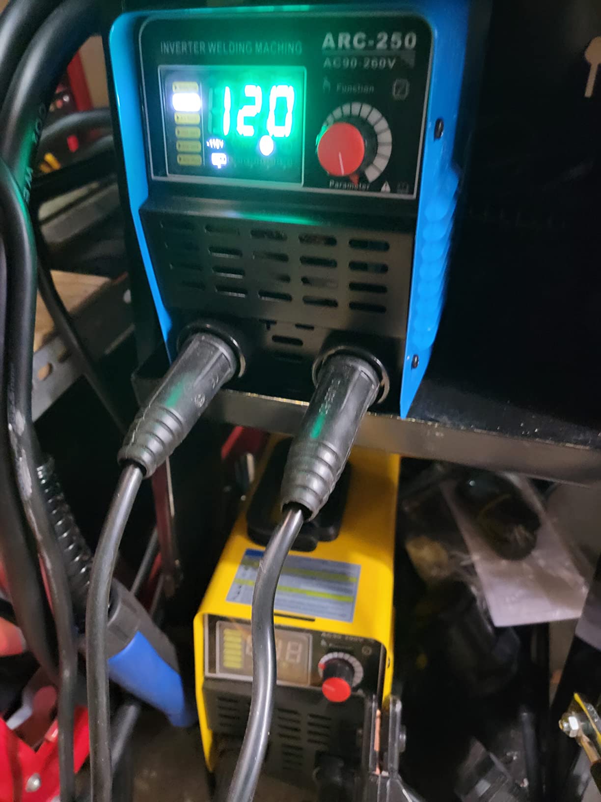 250A 110/220V Stick Welder,ARC/Lift TIG Welding Machine with Synergic Control,IGBT Inverter,Hot Start,Arc Force and Anti-Stick customer photo 2