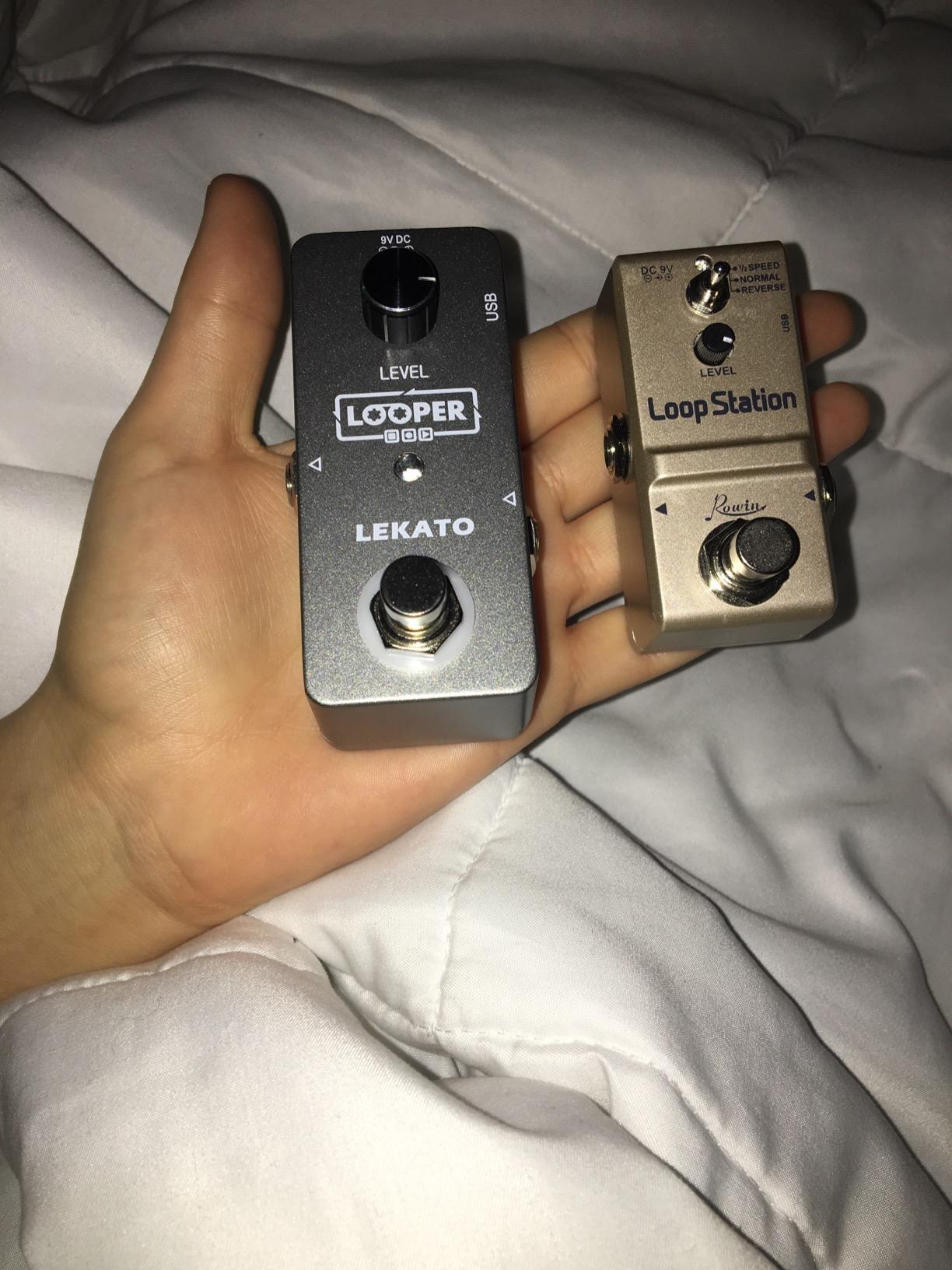 LEKATO Guitar Looper Effect Pedal Loop Pedal 5 Minutes Looping Time Looper Pedal ONE Looper Unlimited Overdubs customer photo 2