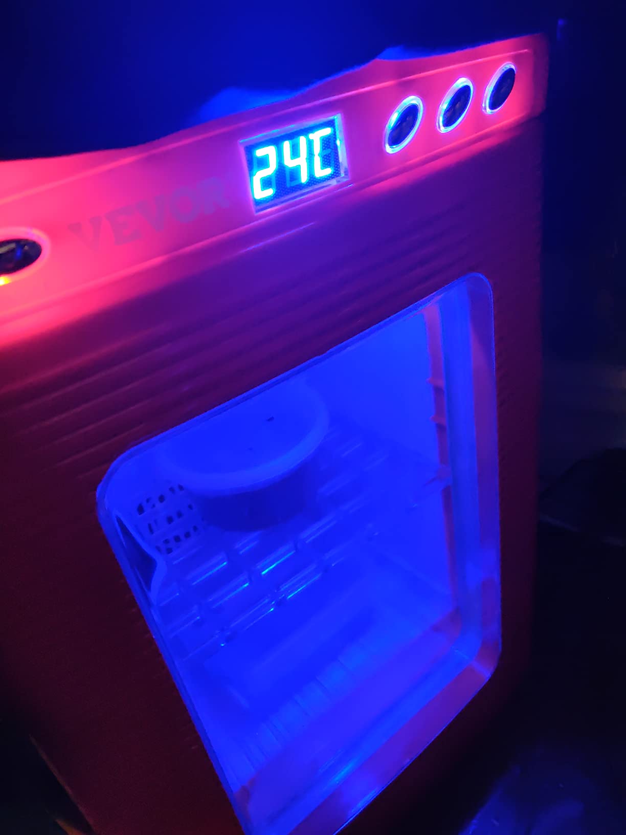 VEVOR Black Reptile Incubator 25L Scientific Lab Incubator Digital Incubator Cooling and Heating 5-60C customer photo 1