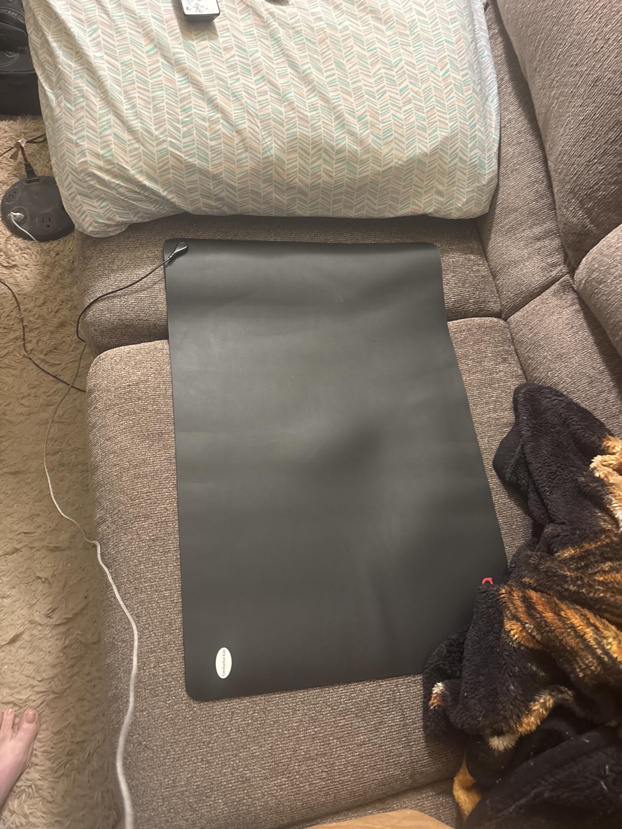 hooga Grounding Mat for Feet, Desk & Floor | Sleep, Stress Relief & Muscle Relaxation | 24