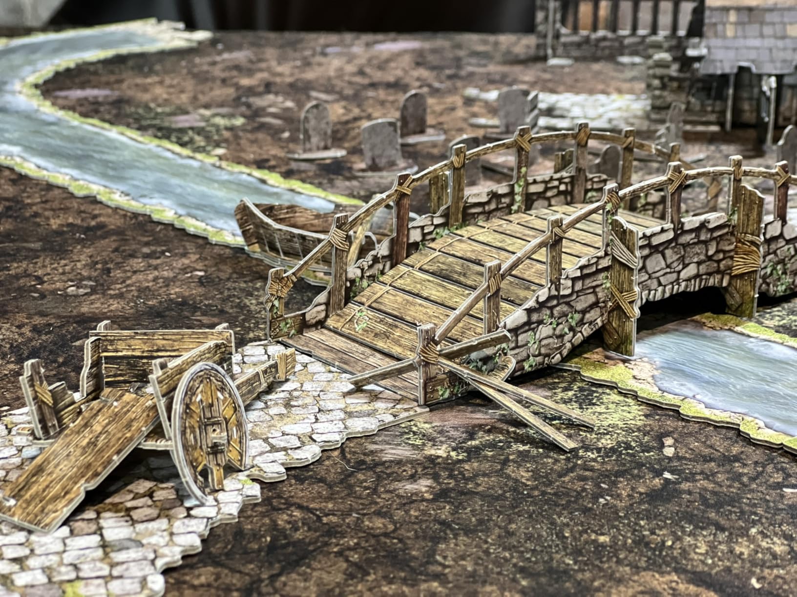 Battle Systems Sci-Fi Terrain - 28mm Modular 3D Space Terrain - Perfect for Wargaming and Roleplaying Tabletop Games - Full Colour Printed 3D 40K Multi Level Building Models (Gothic Ruins) customer photo 1