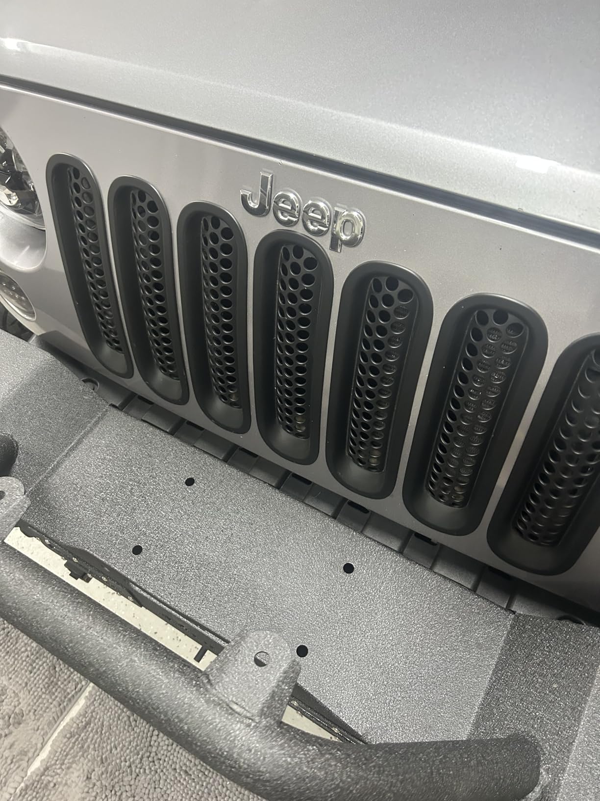 Nilight Front Bumper Compatible for 2007-2018 Jeep Wrangler JK/JKU Rock Crawler Winch Plate customer photo 1