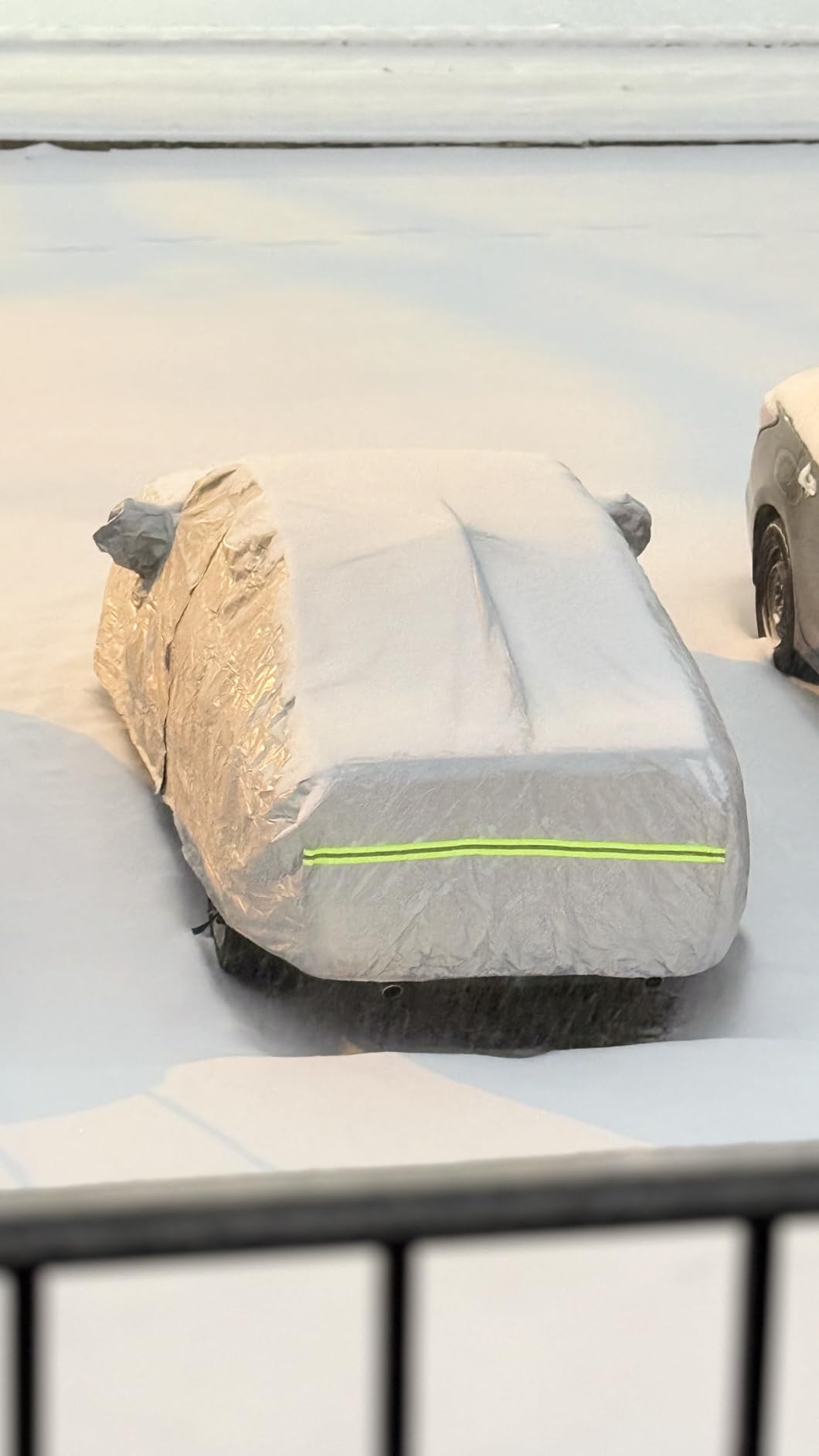 Favoto SUV Car Cover Waterproof All Weather 6 Layers Heavy Duty Car Cover for Automobiles Rain Sun Snow UV Protection with Inner Cotton Car Cover Outdoor Universal Fit for SUV (188-198 inch) customer photo 1