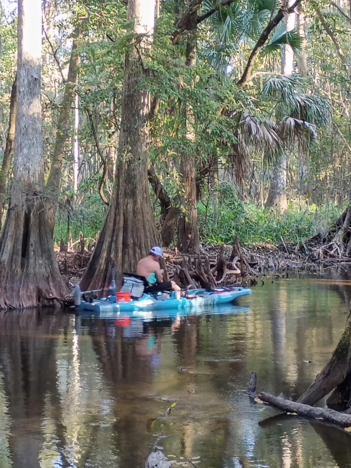 Perception Kayaks Outlaw 11.5 | Sit on Top Fishing Kayak | Fold Away Lawn Chair Seat | 4 Rod Holders | Integrated Tackle Trays | 11' 6
