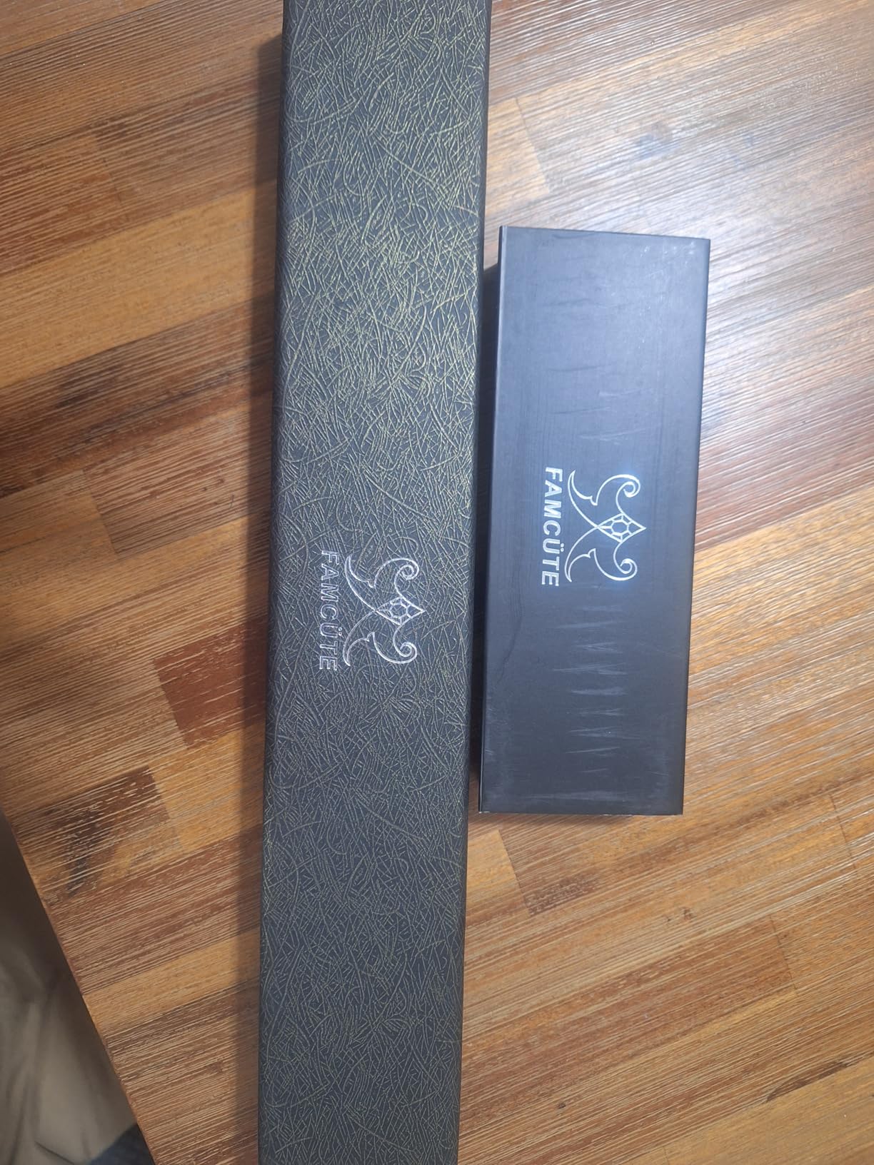 FAMCÜTE 8 Inch Japanese Knife, Hand Forged 5 Layers High Carbon 9CR18MOV Steel Rosewood Handle Chef Knife, Ultra Sharp Durable Professional Kitchen Knife, A Thoughtful Mothers Day Gifts for Mom customer photo 2