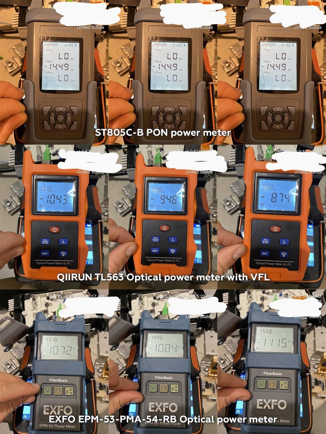 TL563 2-in-1 Fiber Optic Tester - Optical Power Meter -70~+10 dBm & 8-10km VFL Visual Fault Locator, Rechargeable Battery, FC/SC/ST Interface, Portable Fiber Light Meter customer photo 1