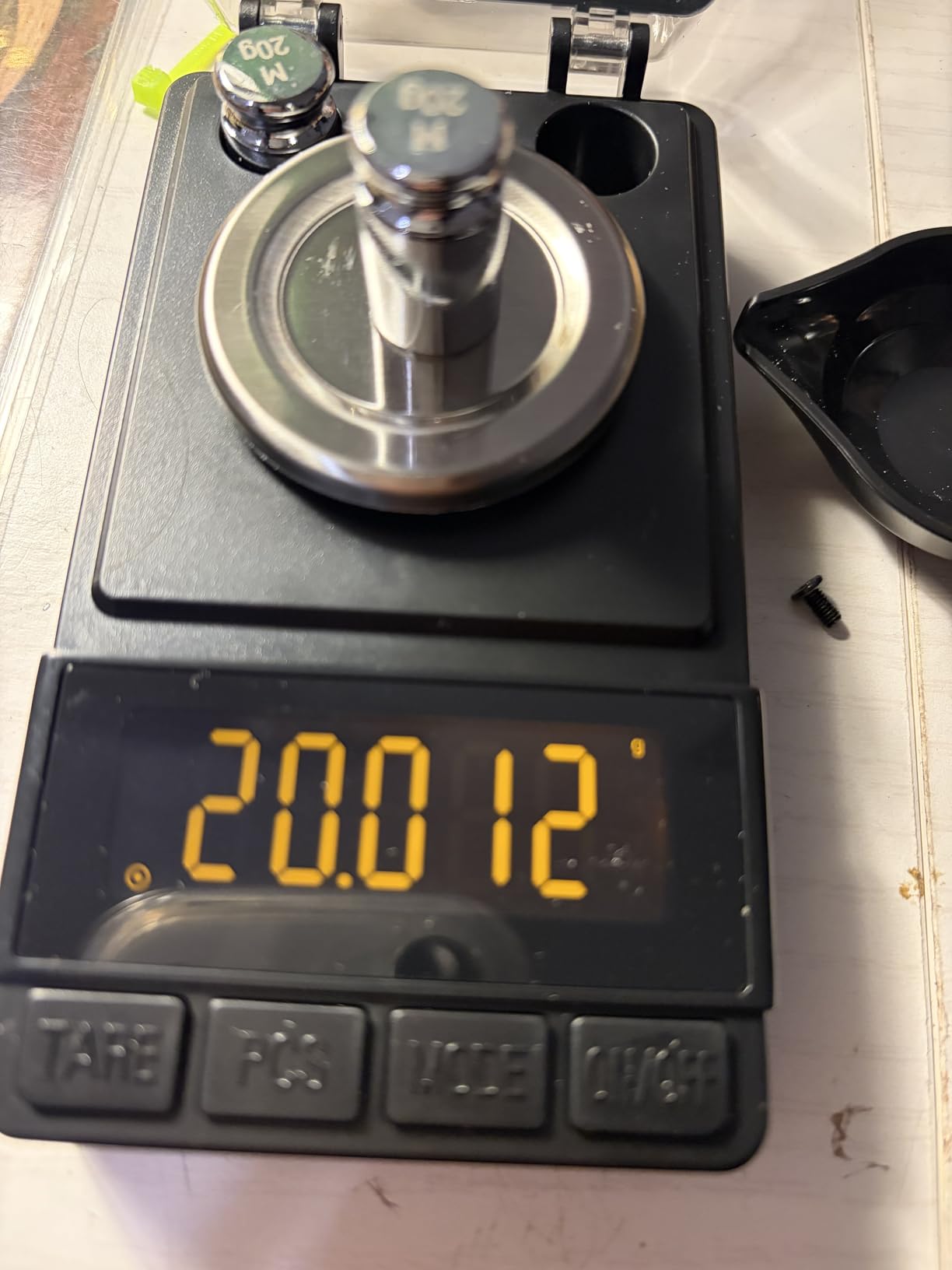 MAXUS Digital Milligram Scale 50g/0.001g, Compact Mg Scale with 20g Calibration Weight and Accessories, Black Powder Scale for Reloading customer photo 1
