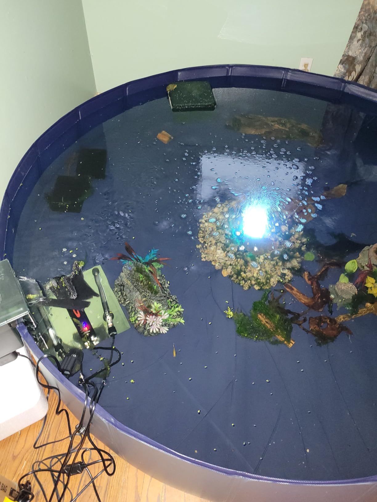AQUANEAT Circulation Pump, 480 GPH Aquarium Wave Maker, Fish Tank Powerhead Submersible Water Pump with Suction Cup customer photo 2