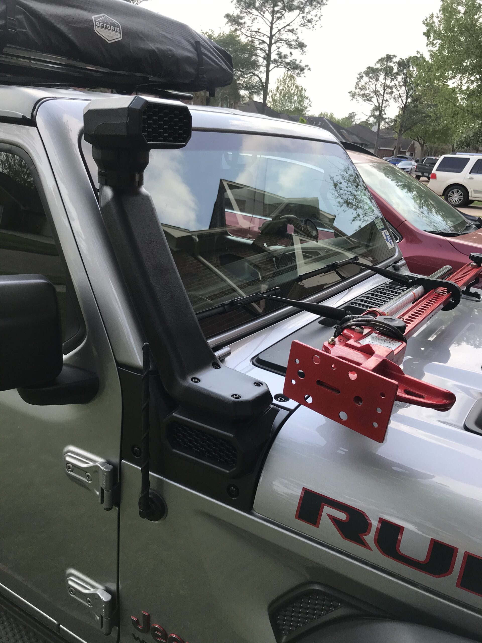 Rugged Ridge AmFib Low/High Mount Snorkel System - Fits 2018-Current Jeep Wrangler JL/JLU & 2020-Current Gladiator JT - Modular Functionality customer photo 2
