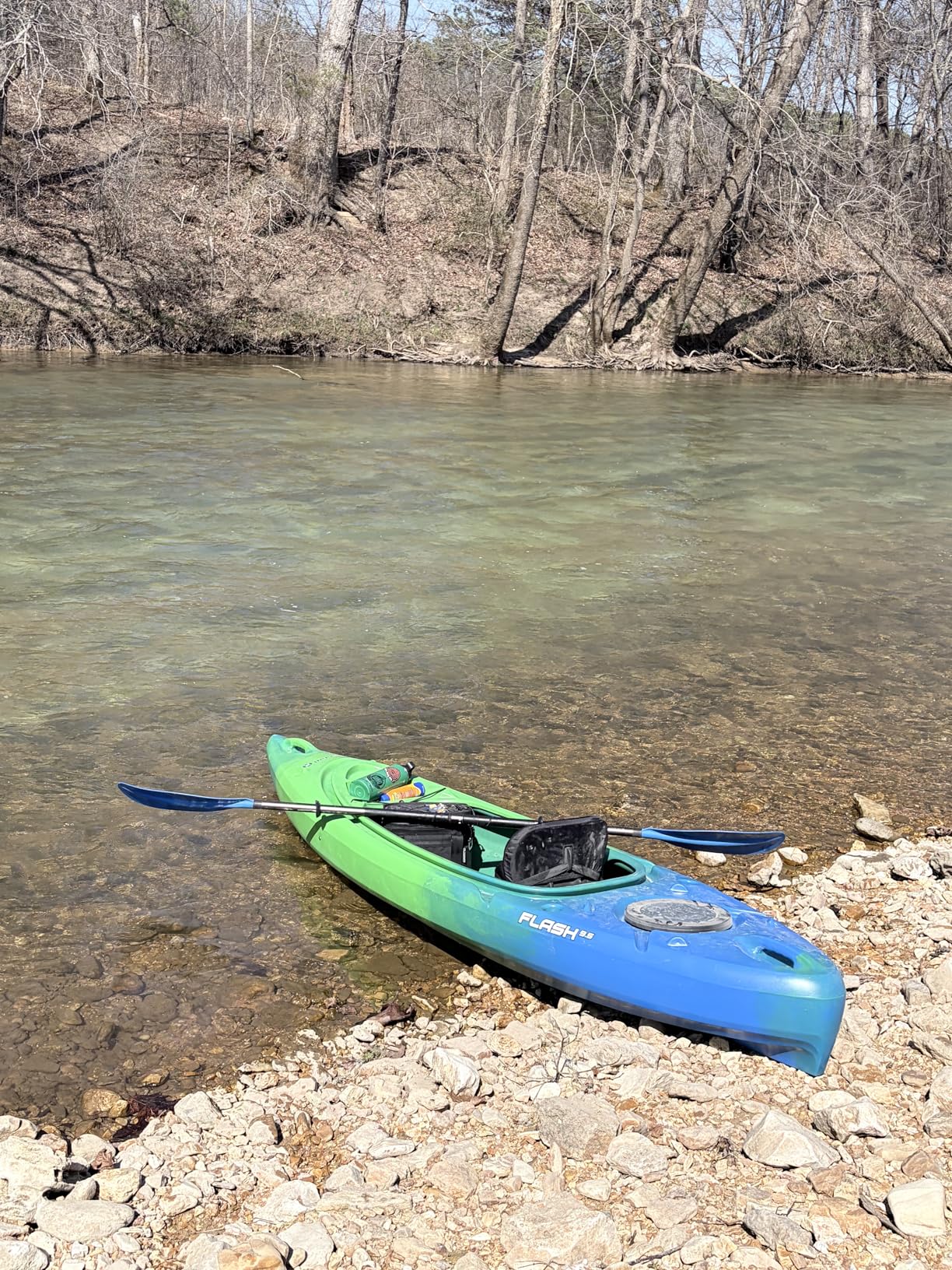 Perception Flash 9.5 | Sit Inside Kayak | Rod Holders and Rear Storage customer photo 1