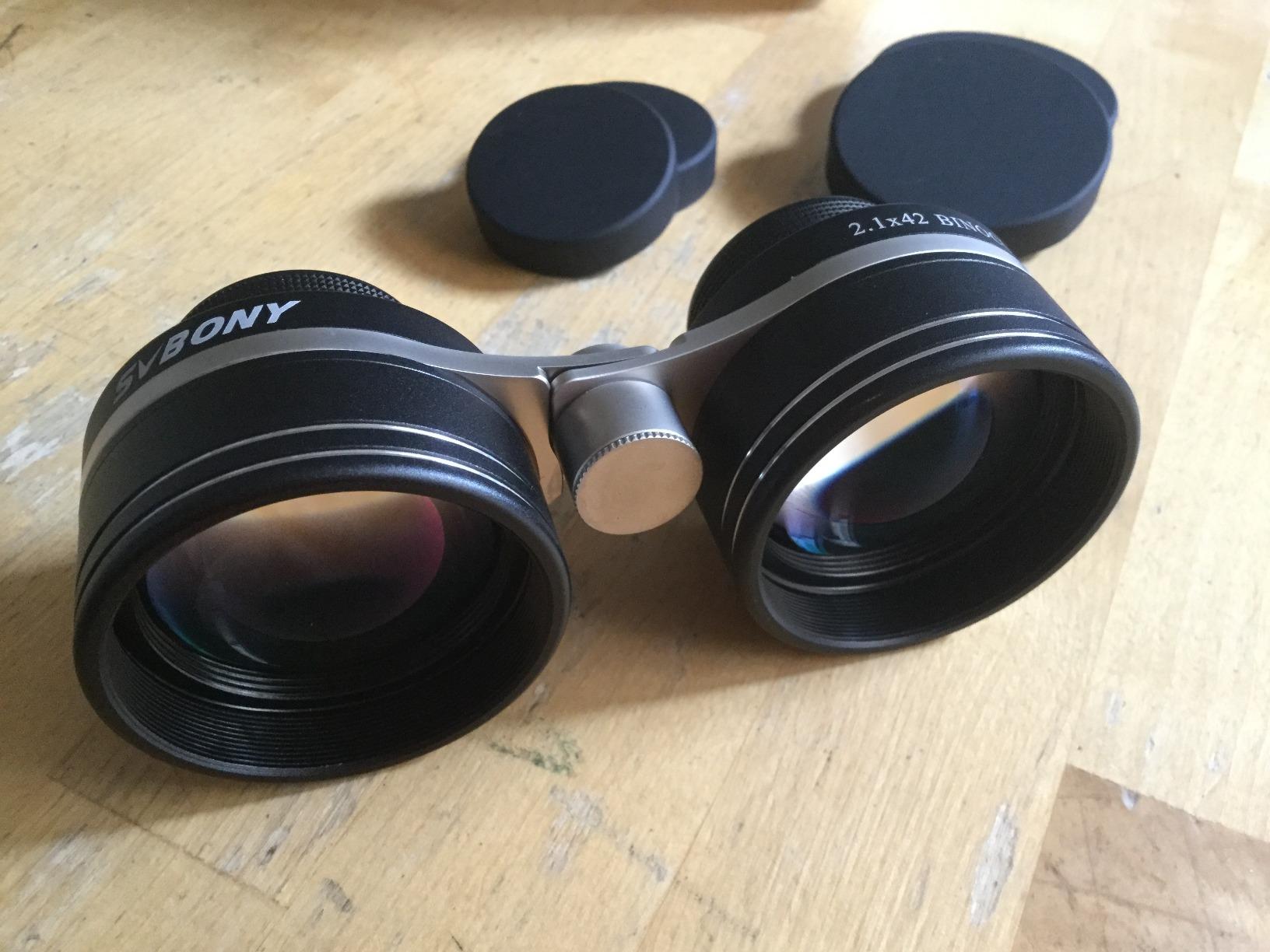 SVBONY SV407 2.1x42mm Astronomy Binoculars, Wide Angle Stargazing Binoculars for Adults, 26° Field of View, FMC Coating, IPX6 Waterproof, for Stars Sky Watching customer photo 2
