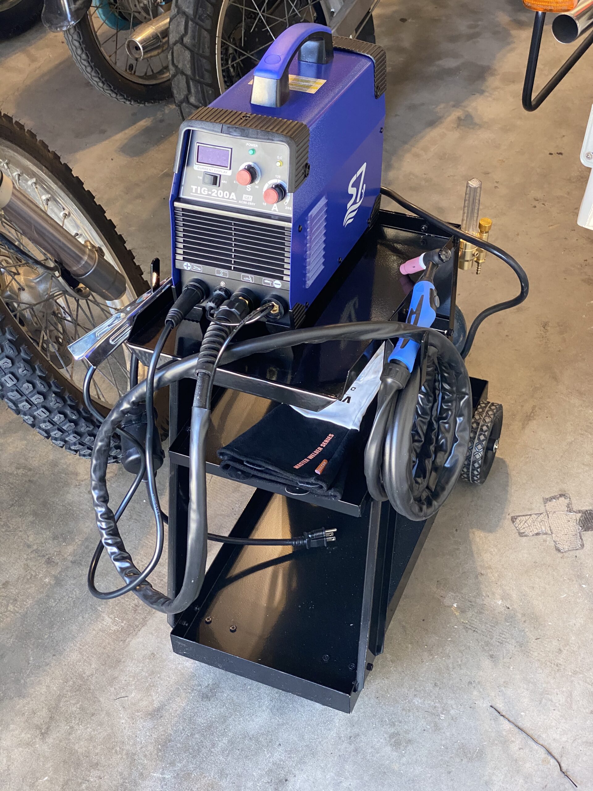 S7 TIG Welder, 200 Amp HF Start TIG/Stick Welder, 110V/220V Dual Voltage DC TIG Welding Machine for Stainless Steel, Mild Steel, Carbon Steel, Garage Repair and DIY Projects customer photo 1