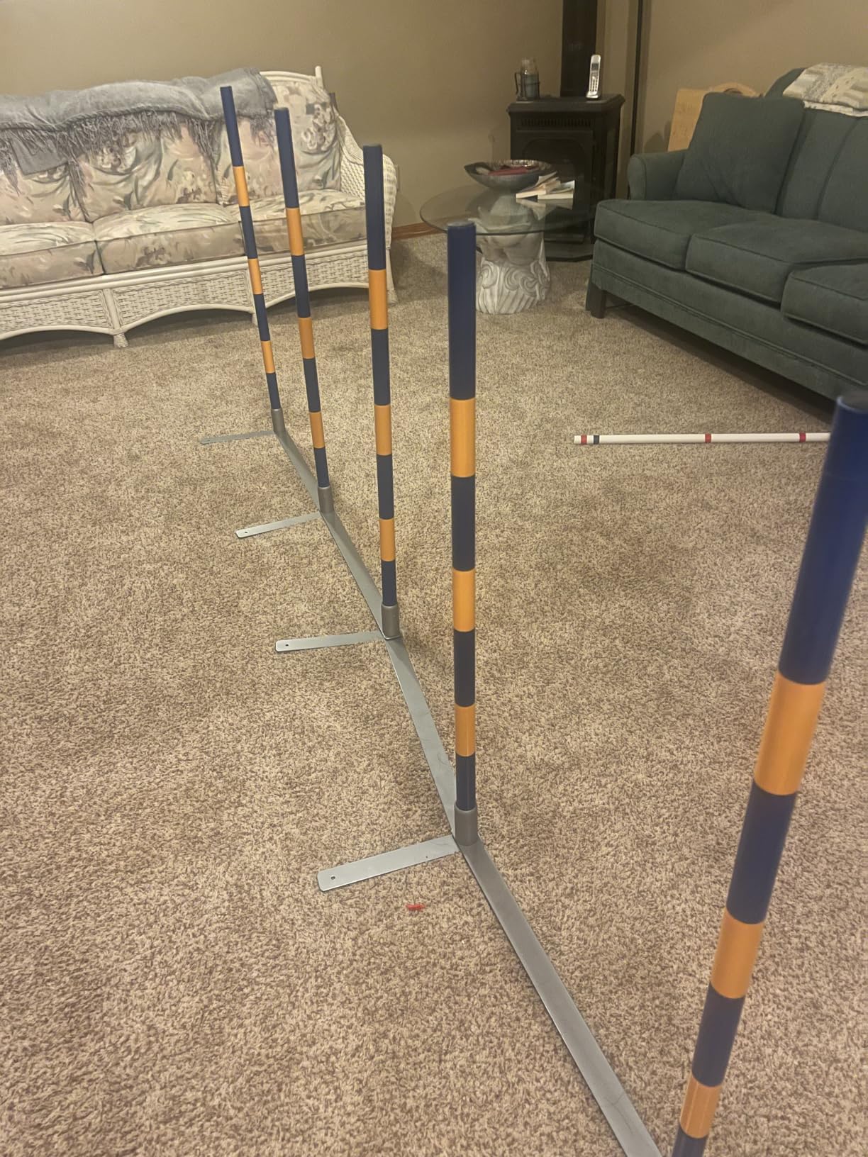 MiMu Dog Agility Equipment - Agility Set Dog Weaving Poles Dog Obstacle Course, Training Equipment, Competition Grade customer photo 1