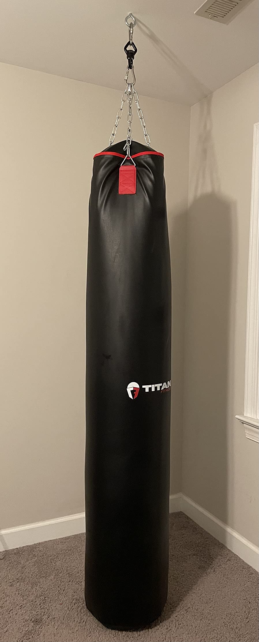 Titan Fitness Muay Thai Heavy Bag Eight Strikes customer photo 1