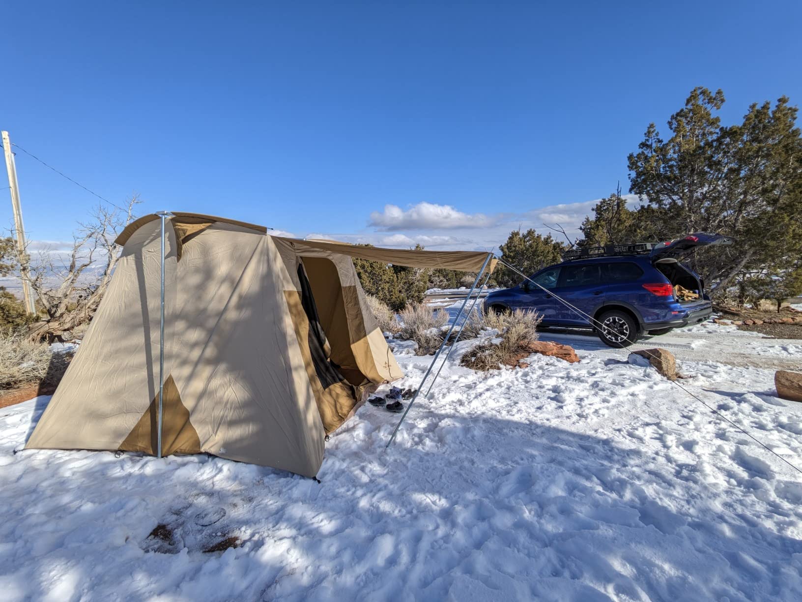 Kodiak Canvas Flex-Bow VX Canvas Tent for Family Camping in All Seasons, Waterproof customer photo 2