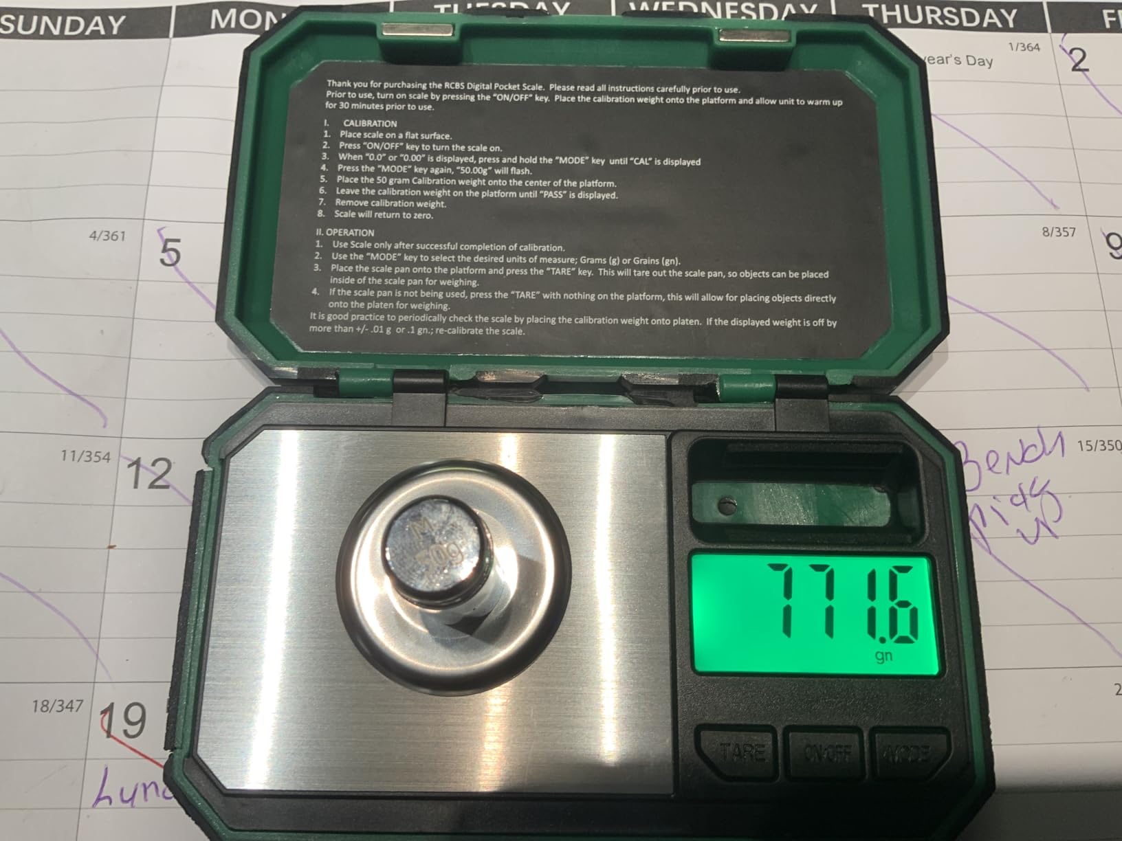 RCBS 1500 Grain Pocket Scale customer photo 1