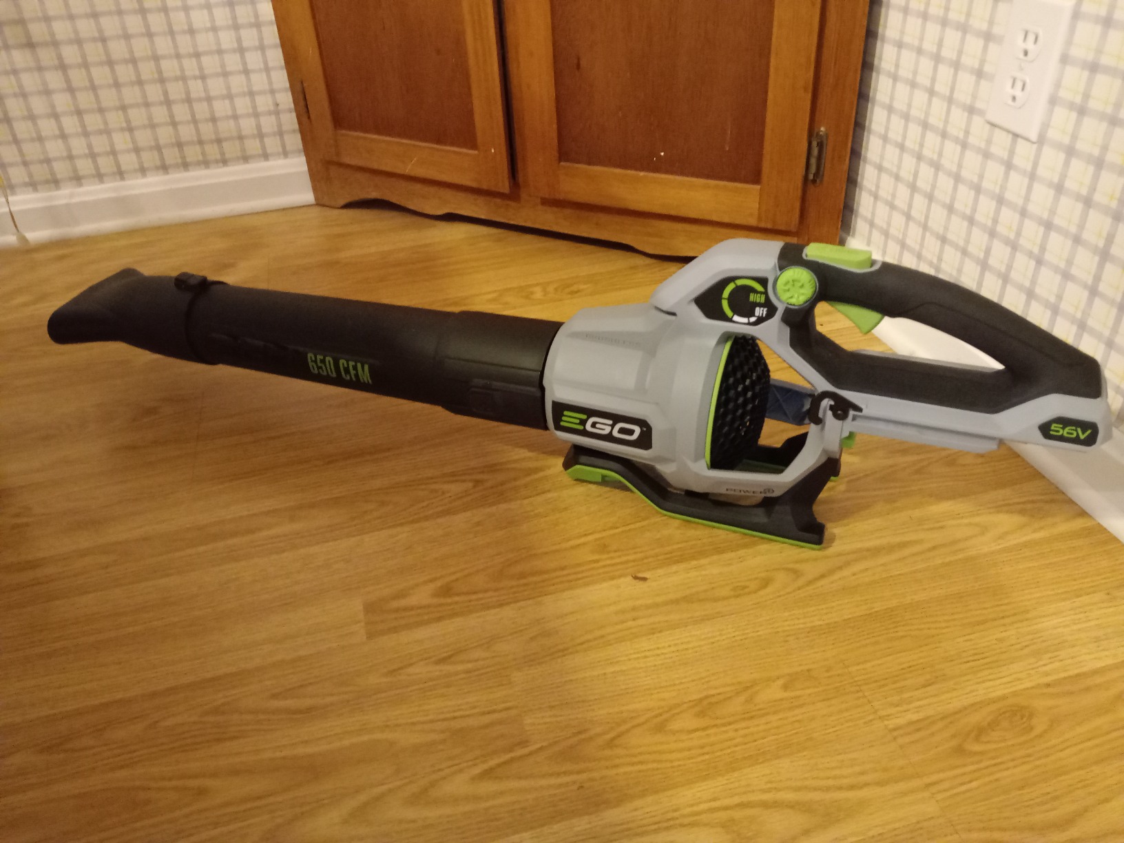 EGO POWER+ Leaf Blower, Cordless Electric 650 CFM, Includes 56V 5.0Ah Battery and Charger - LB6504 customer photo 1