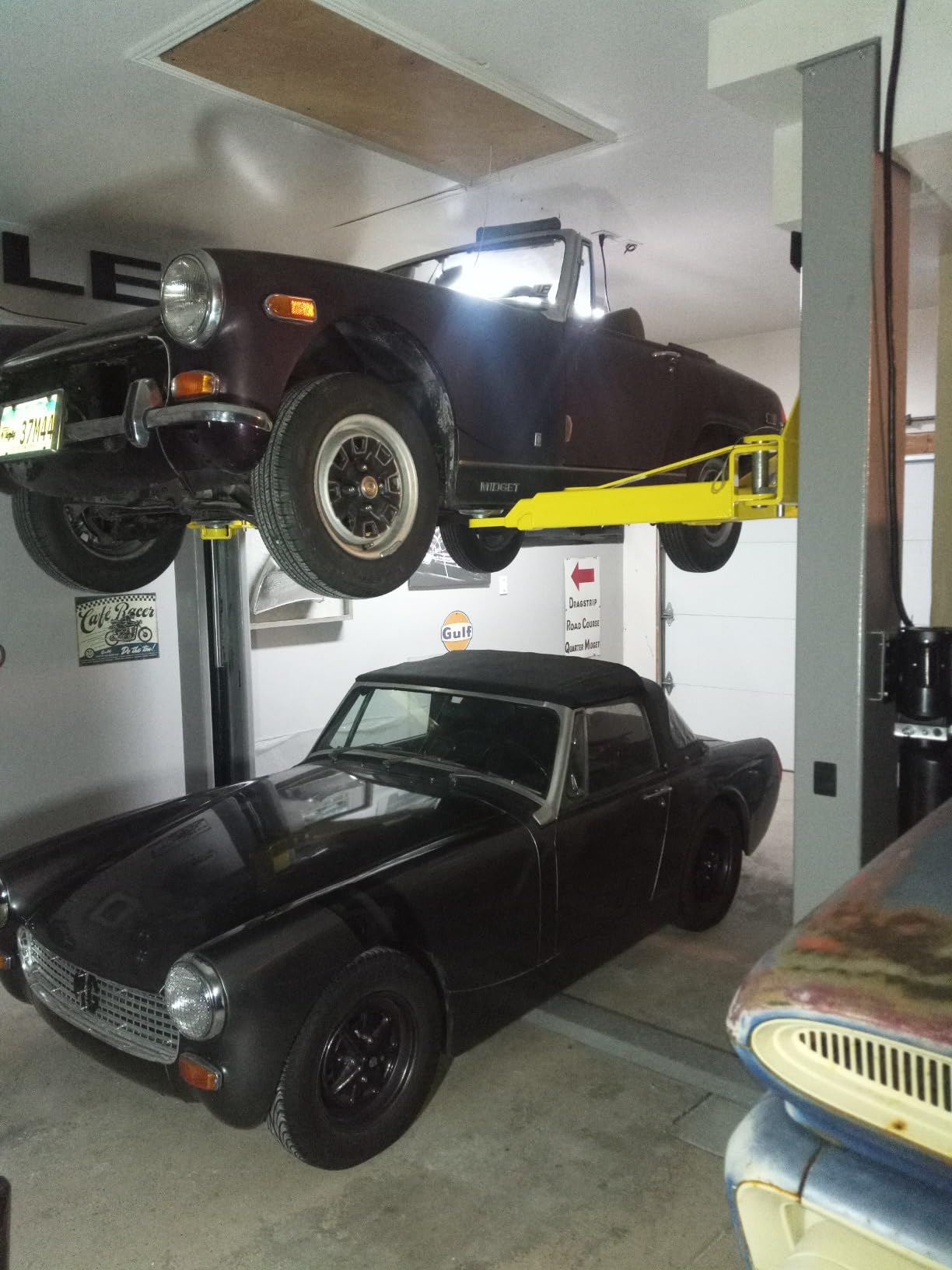 Triumph NT9FP 9,000 lb Two Post Auto Lift Floor Plate Car Hoist Truck Jack Garage customer photo 1