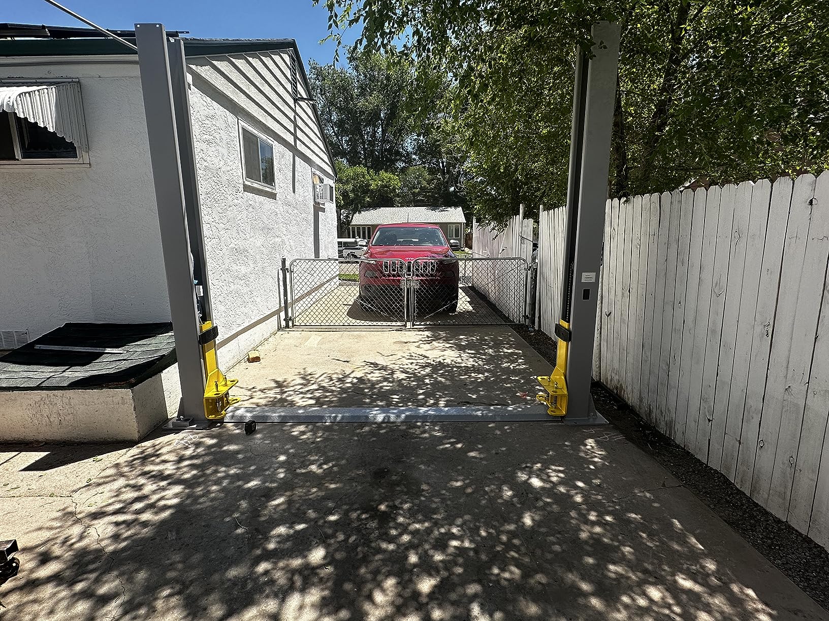 Triumph NT9FP 9,000 lb Two Post Auto Lift Floor Plate Car Hoist Truck Jack Garage customer photo 2