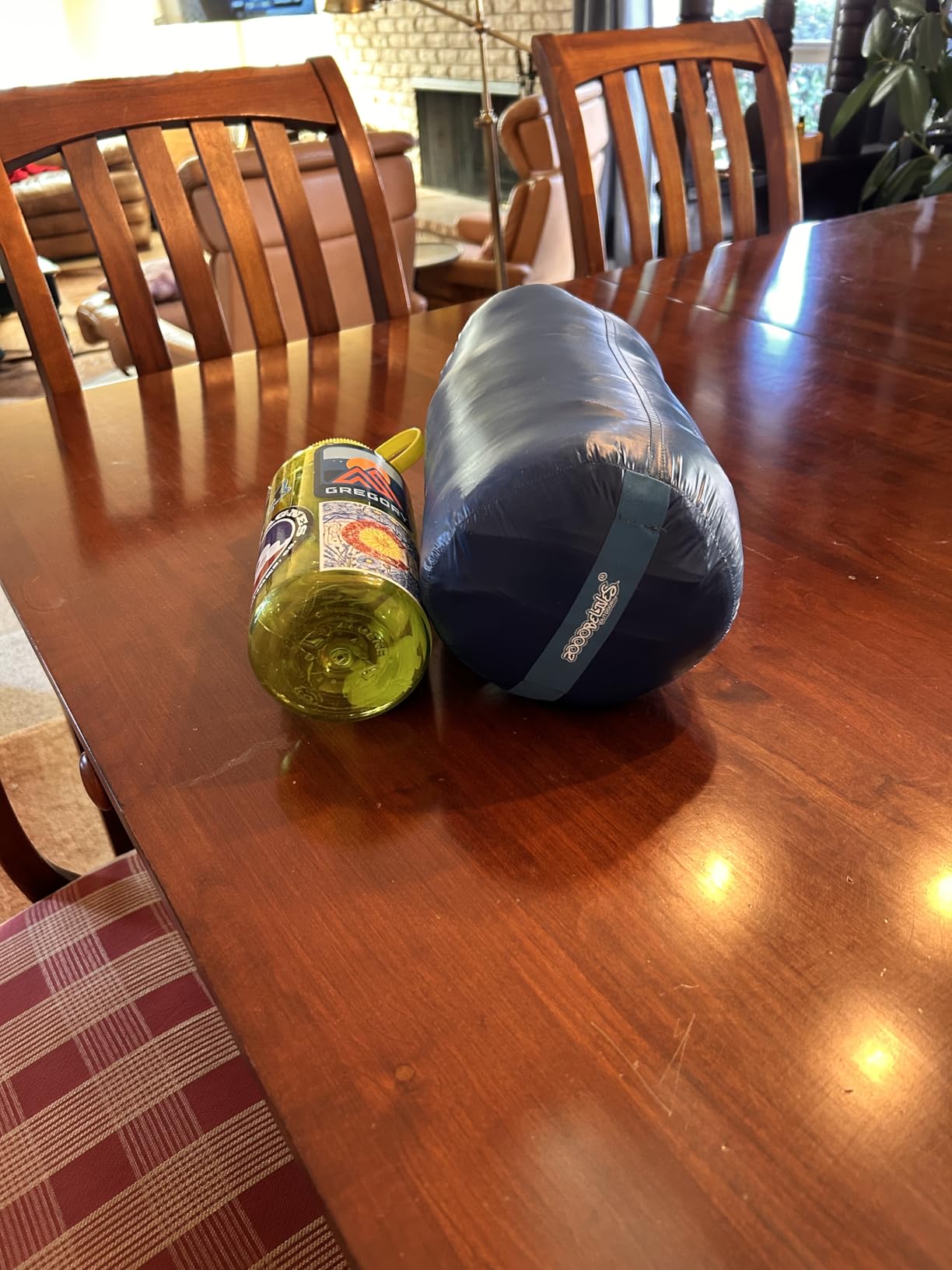 ZOOOBELIVES Ultralight Backpacking 32-50F Down Sleeping Bag - 27oz Ultra Compact 650 Fill Power Envelope Sleeping Bag customer photo 2