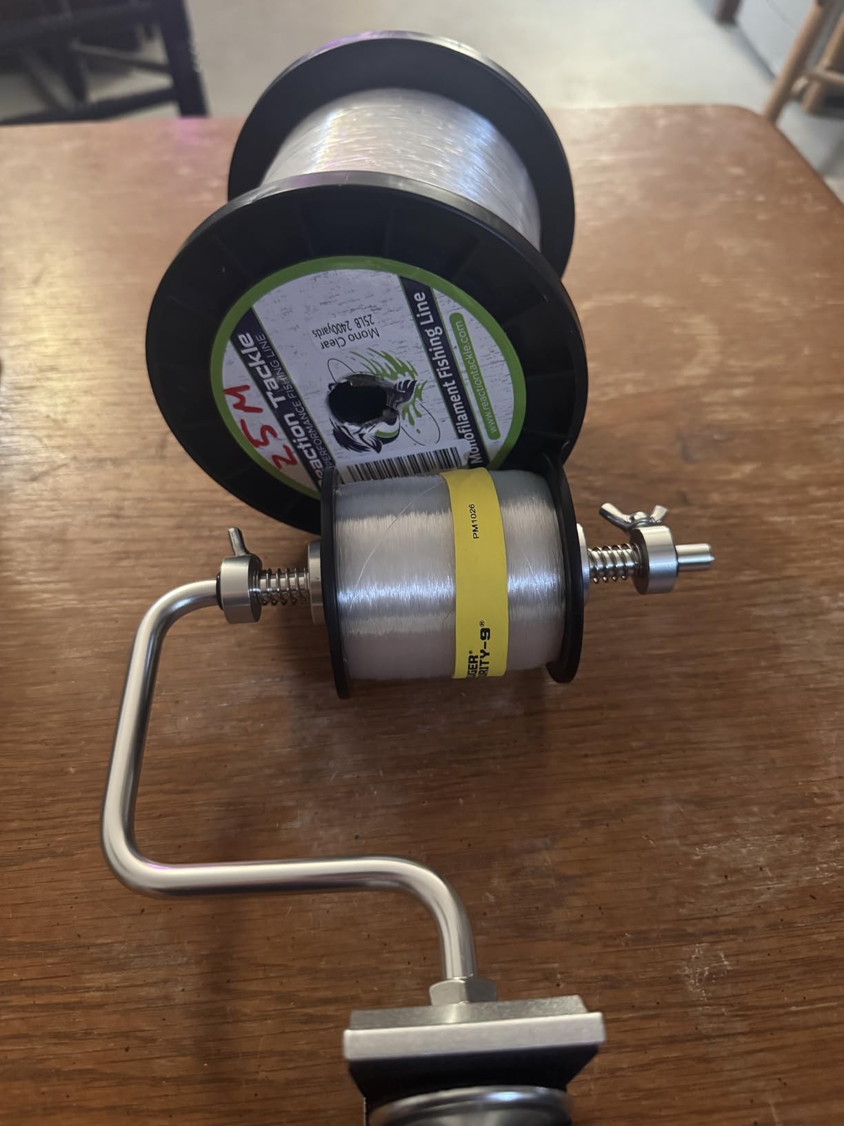 ANGRYFISH Fishing Line Winder with Clamp-Adjustable Stable Protable Spooler Machine-Multifunction Spooling Station System customer photo 1