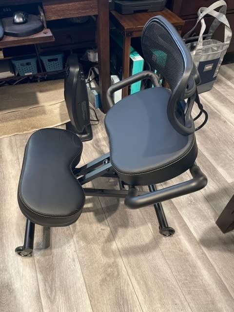 VIVO DRAGONN DN-CH Kneeling Chair, Metal, Black, One Size Fits All customer photo 1