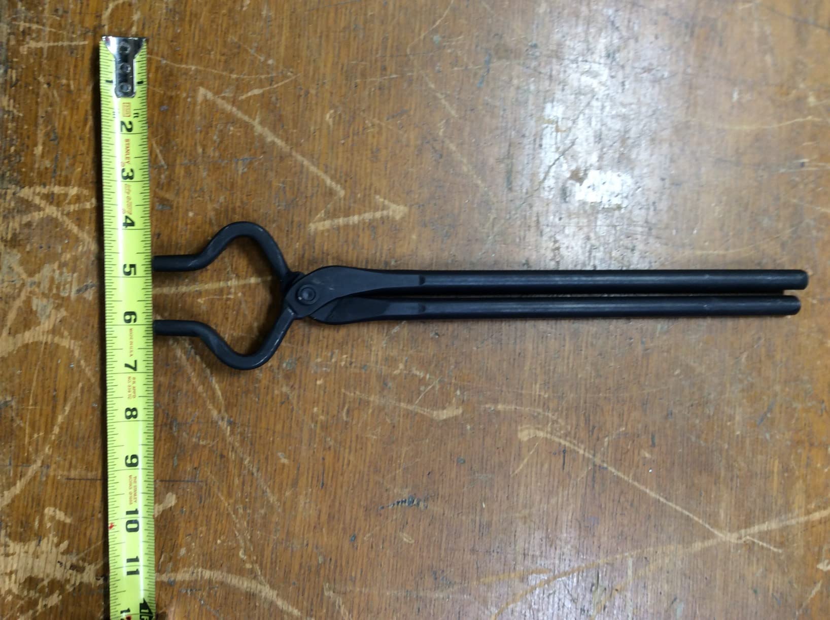 Knife Making Tongs Set Blacksmith Bladesmith Knife Tong Anvil Vise Forge (3 Tongs) customer photo 1