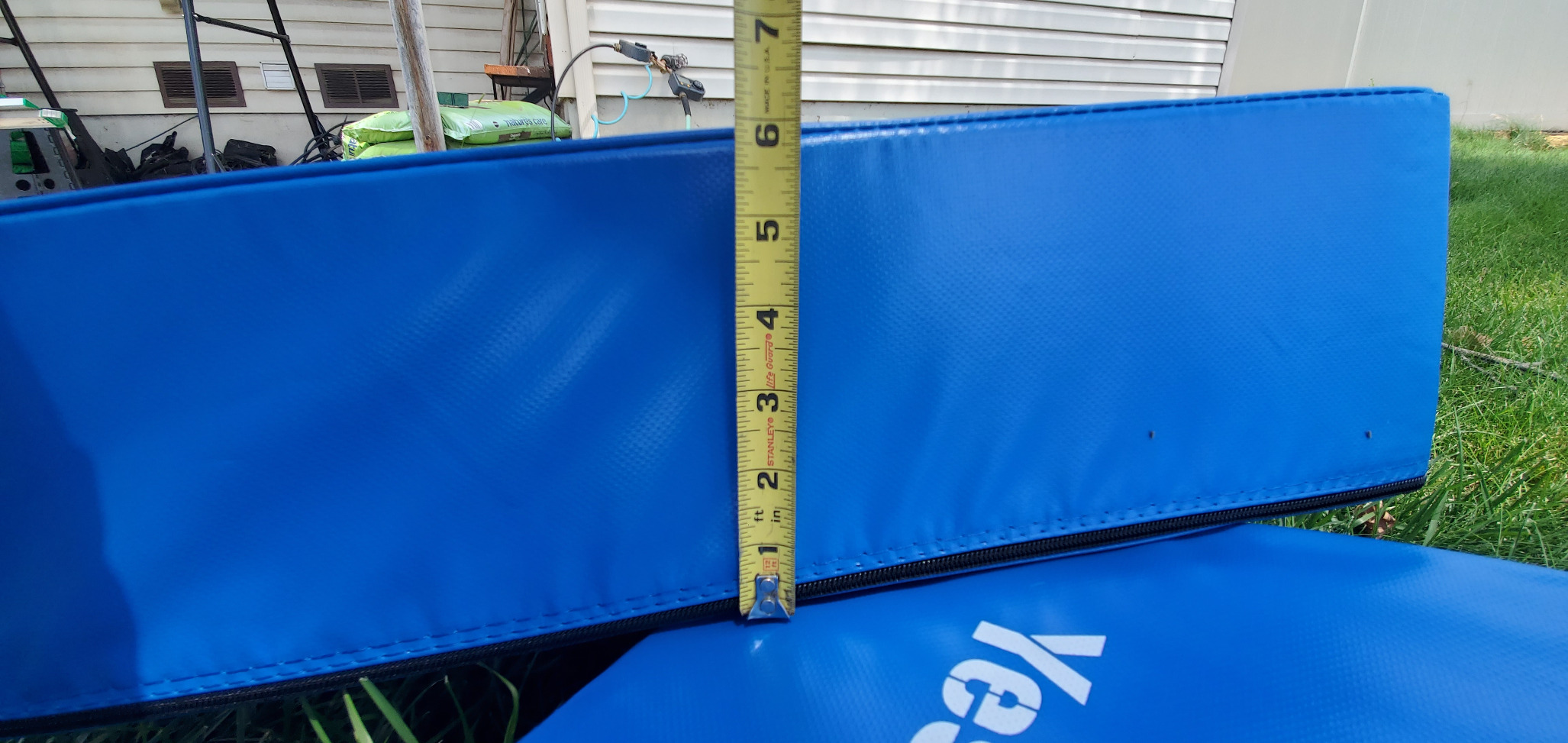 Yes4All Silencer Drop Pads/Weightlifting Drop Pads with PVC Cover & Easy Carry Handles - Sold in Pairs customer photo 1