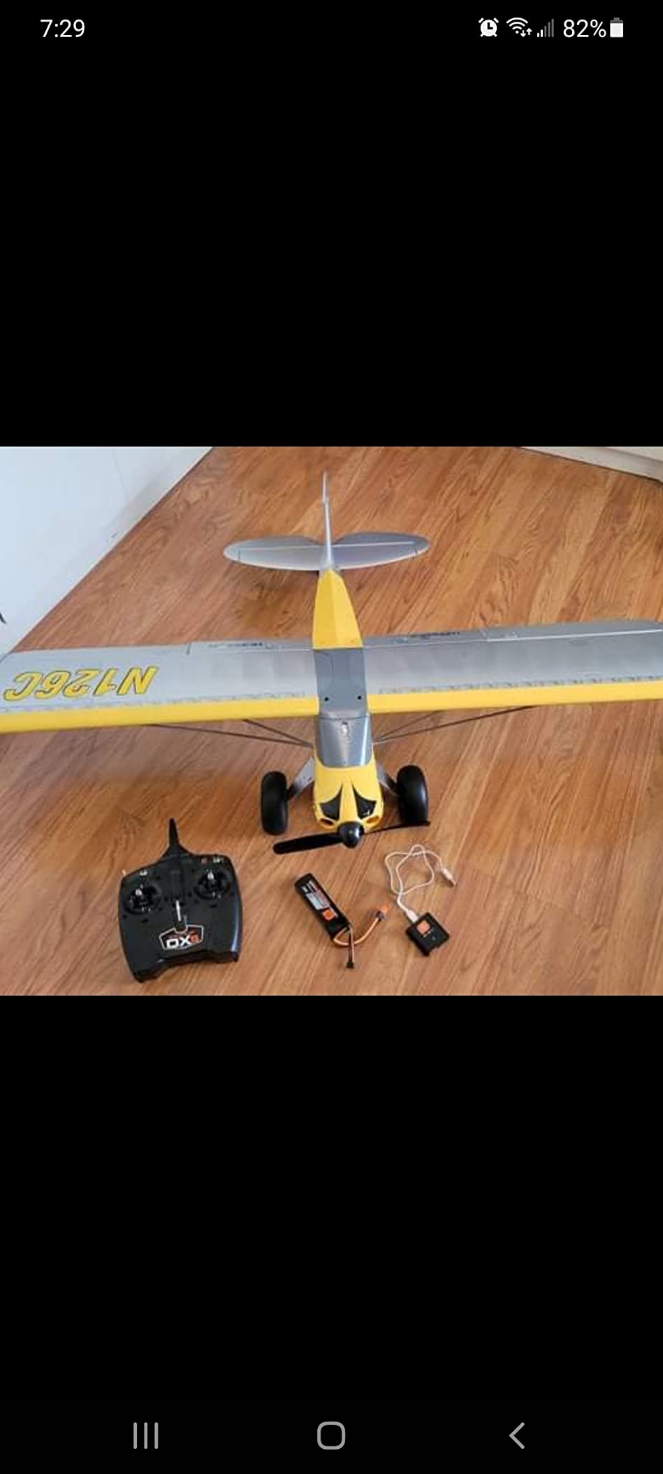 HobbyZone RC Airplane Carbon Cub S 2 1.3m BNF Basic customer photo 2