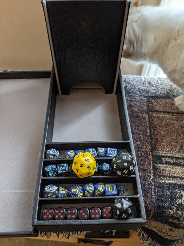 Forged Dice Co. Citadel 3-in-1 Dice Tray with Removable Tower and Storage - Perfect for RPG and Tabletop Gaming customer photo 2