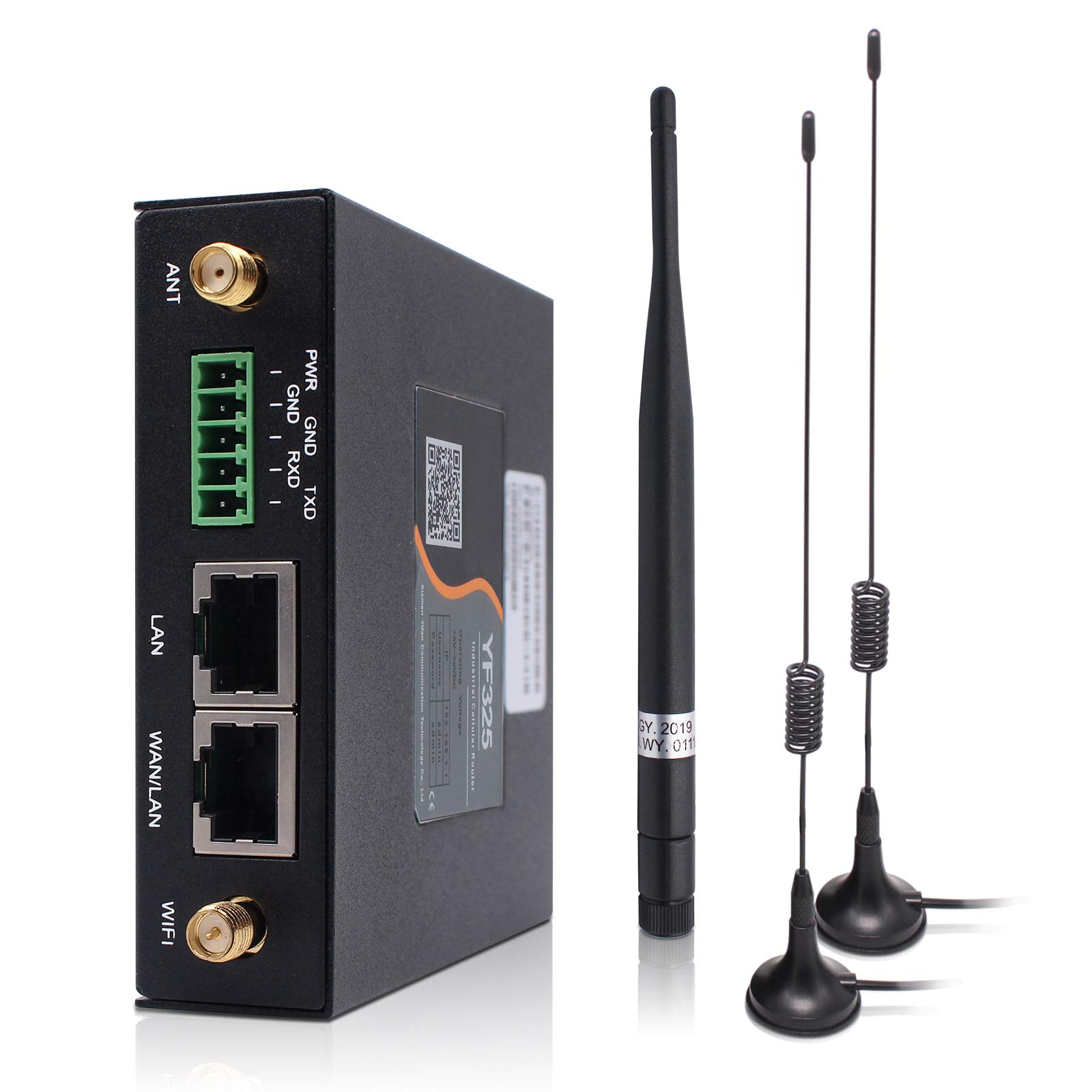 4G VPN Router, Industrial 4G LTE WiFi Router 3G/4G Yeacomm YF325 Wireless Modem Unlocked with Dual Sim Card Slot, B2/4/5/12/13/17/66/71 US Full Frequency Band Supported customer photo 1