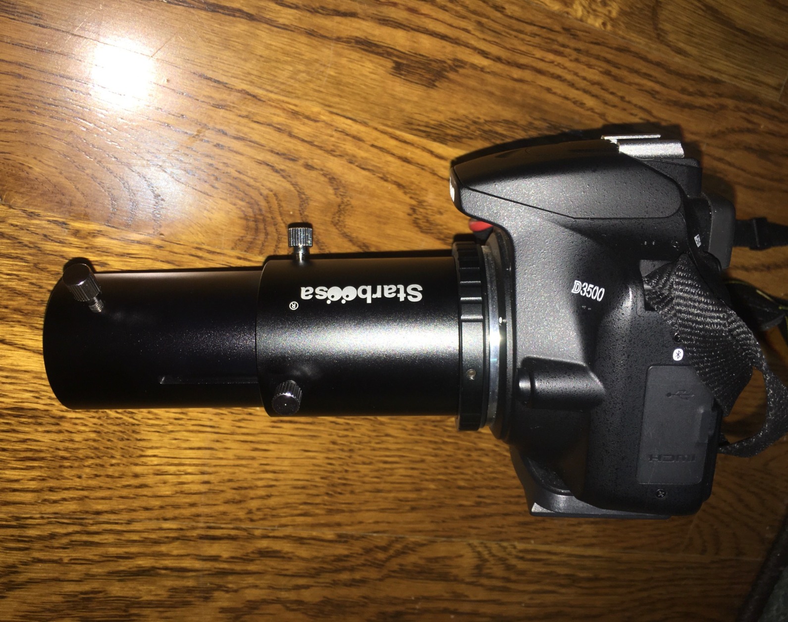 Telescope Camera Adapter - for Prime-Focus Or Eyepiece-Projection Photography - Camera Adapter for Nikon SLR Camera customer photo 1
