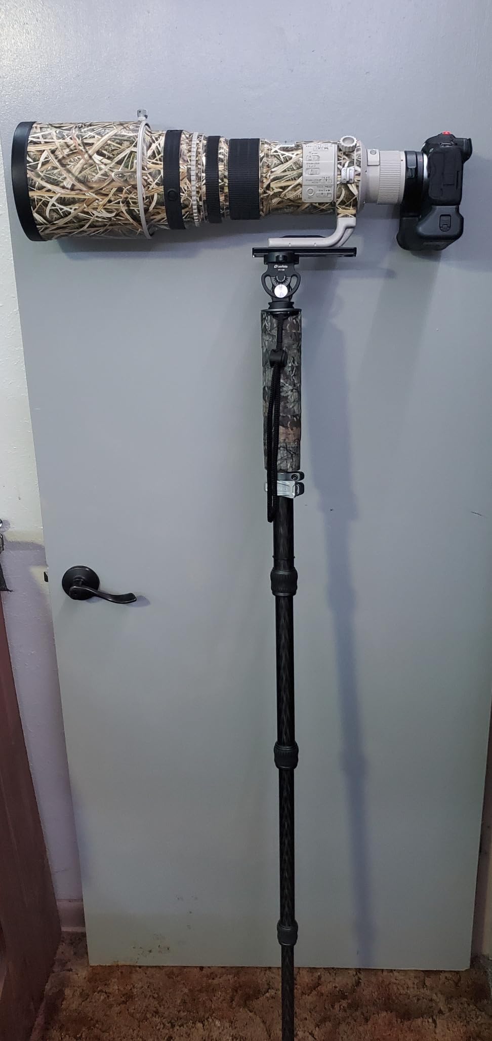 3 Legged Thing MSD46C Carbon Fiber Monopod - 6-Section Lightweight Travel Monopod customer photo 1