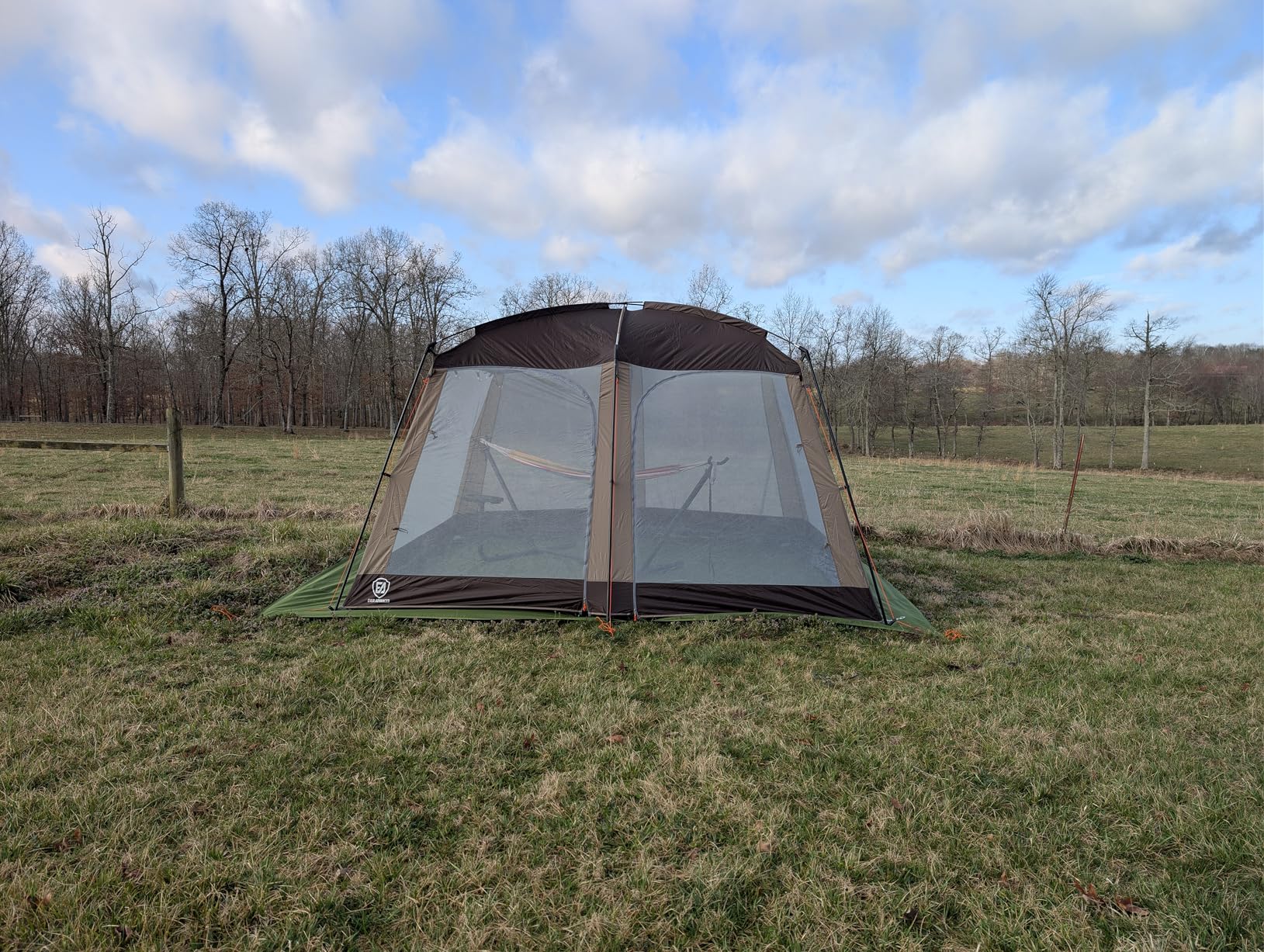EVER ADVANCED 12' x10' Screen House Tent Netted Canopy Mesh Tents for Camping 8-10 Person Sun Shelter customer photo 2
