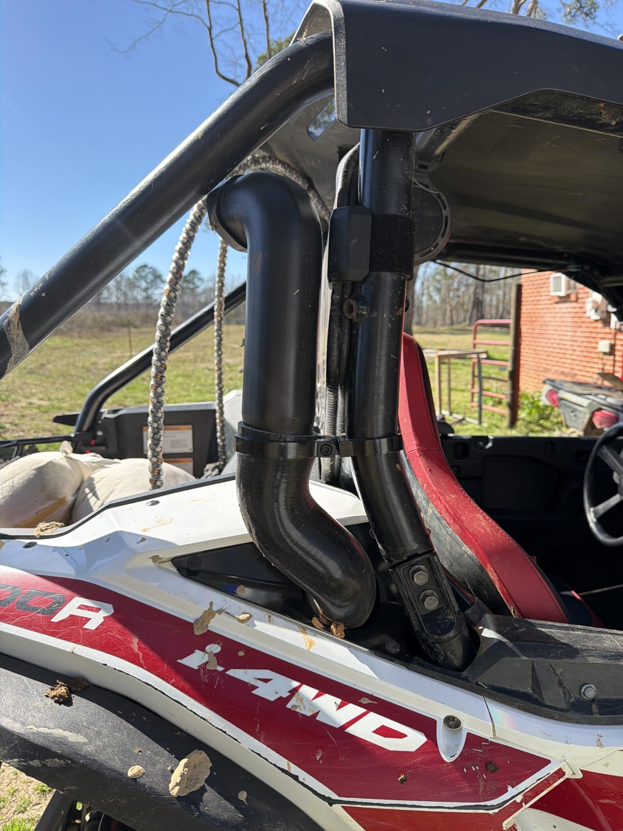 SuperATV Depth Finder Snorkel Kit Compatible with Honda Talon 1000R/1000X 2019+ | 2020+ 1000X-4 | Everything Needed to Waterproof Your Machine | Snorkel elevates Your air Intake and Output customer photo 1