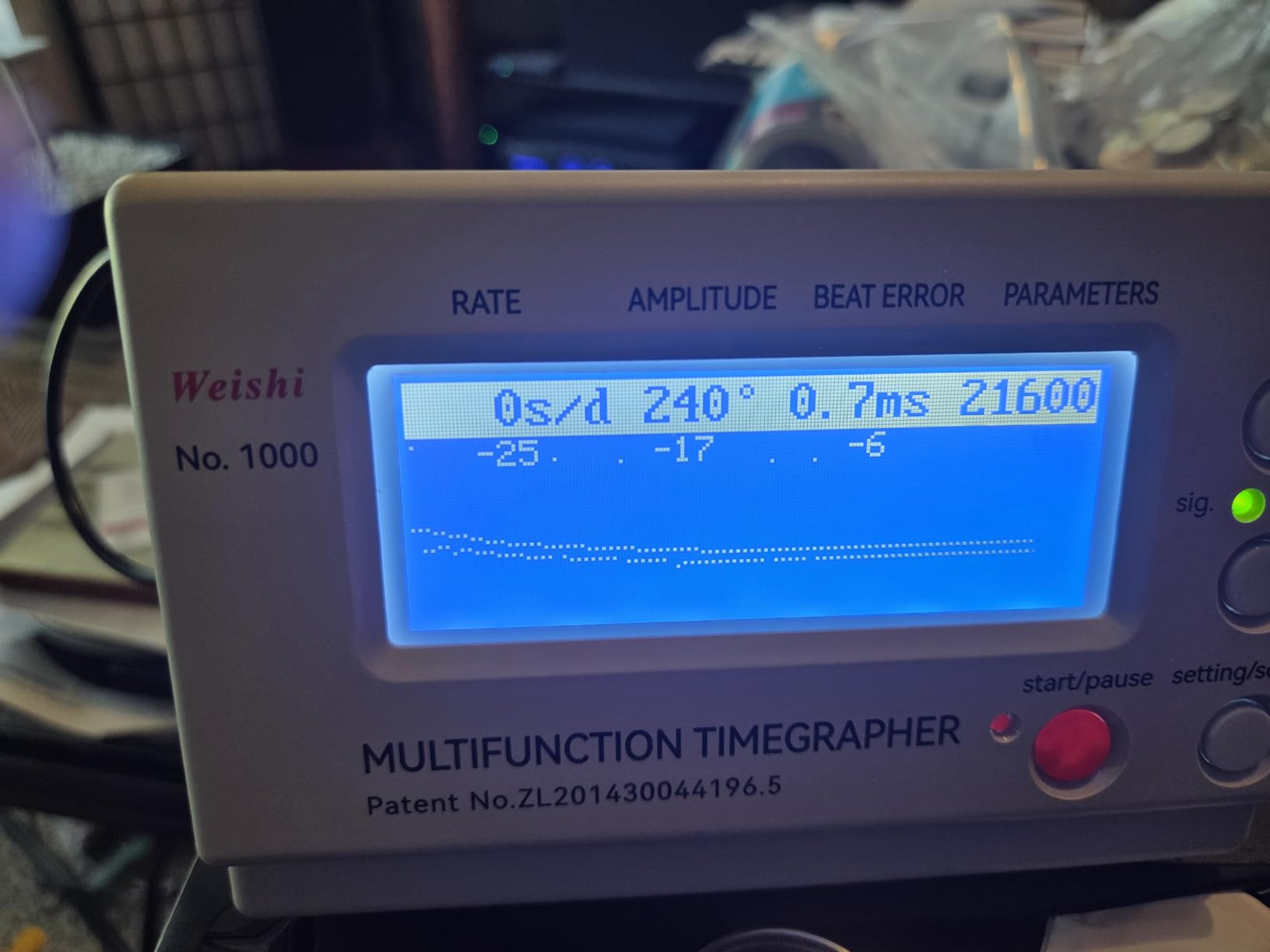 NO.1000 Watch Timing Machine LCD Screen Wrist Watch Tester Multifunction Timegrapher Calibrator Calibration Testing Tool customer photo 1