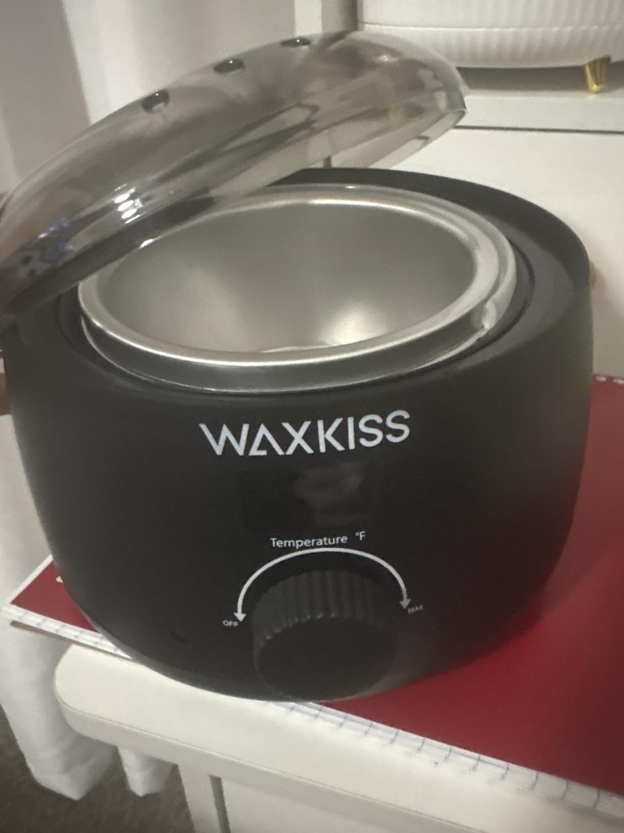 waxkiss Digital Hair Removal Warmer with See-Through Lid and 14oz Pot customer photo 1