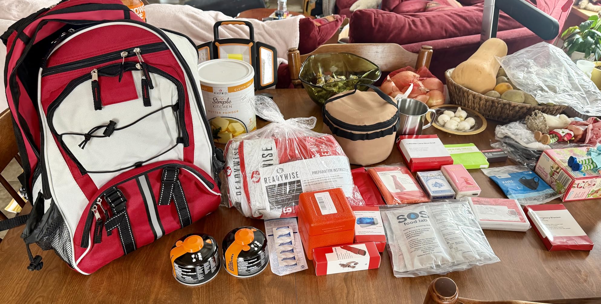 ReadyWise Emergency Survival Gear - Tactical Military Backpack, Camping Essentials Bug Out Bag & Survival Kit, Prepper & Hurricane Supplies, Meal Pouches with up to 25 Year Shelf Life, 64 Piece customer photo 1