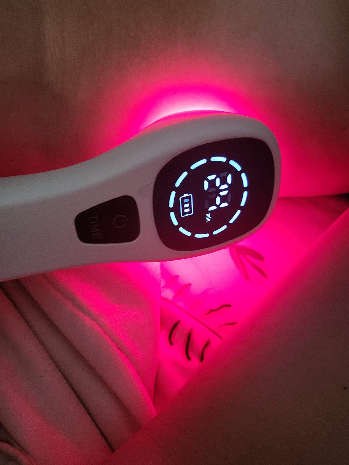 Cold Laser Human/Vet Device with LED Display Targets Joint and Muscles for Infrared Light(2x808nm +12X650nm) customer photo 1