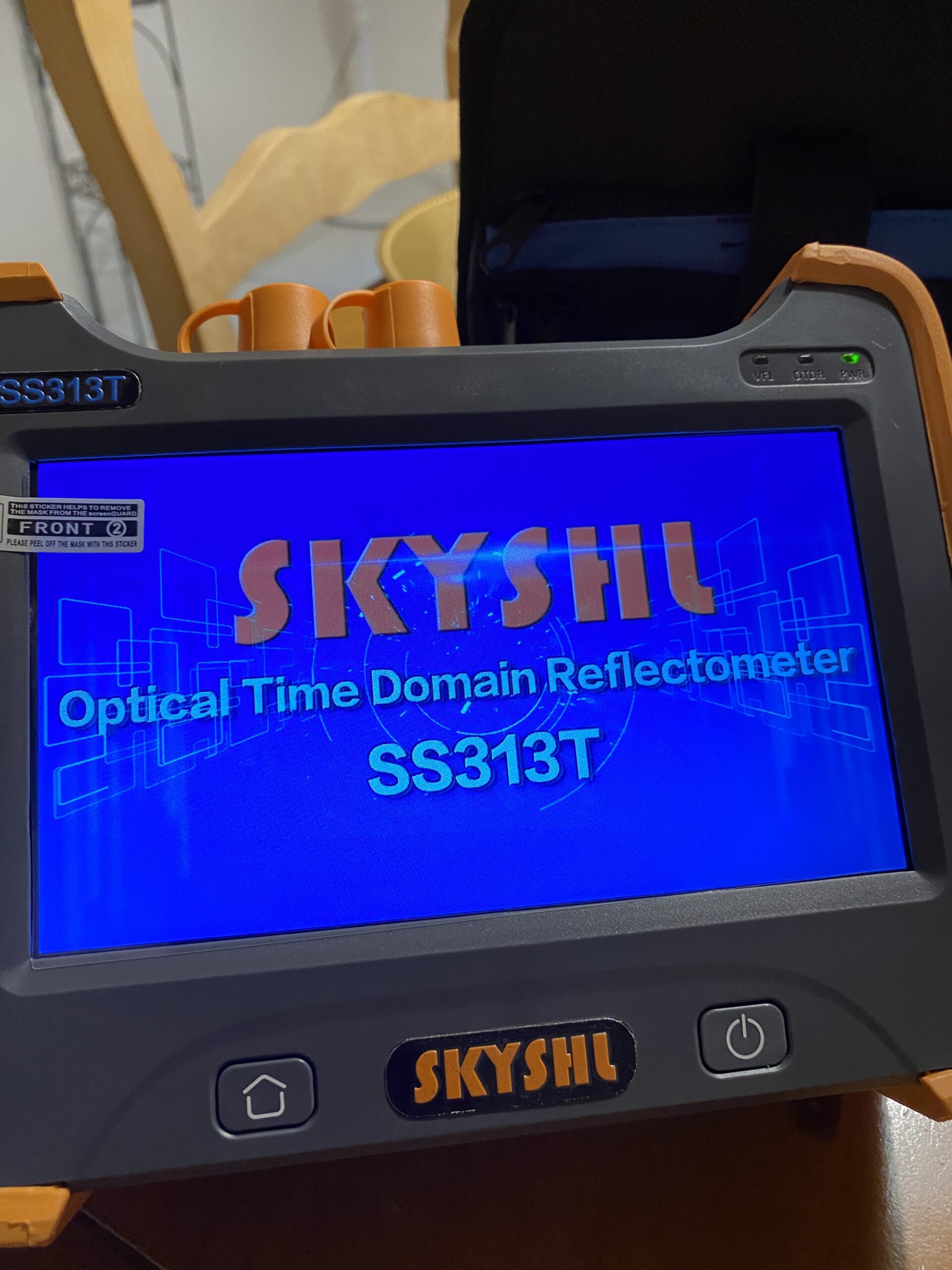 1310nm/32dB+1550nm/30dB+850nm/20dB+1300nm/26dB SM+MM Fiber OTDR Tester (Built-in OPM OLS VFL and Event Map) Optical Time Domain Reflectometer with FC+SC+ST+LC UPC&APC Connector-SS313T-4A customer photo 1