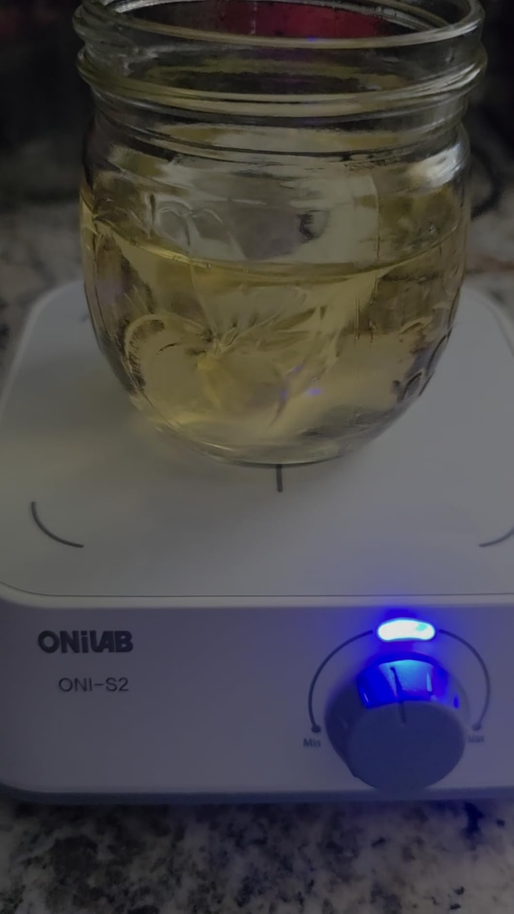 ONiLAB Magnetic Stirrer with 4PCS Stir Bars, Magnetic Mixer with Stirring Capacity 3000ml (No Heating) customer photo 2