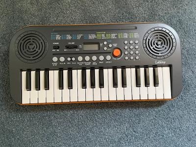 Kmise Mini Keyboard Piano 32 Key Small Portable Digital Electronic Keyboard with 30 Demo Songs Musical Gift for Beginners Kids(No Power Cord Included) customer photo 1