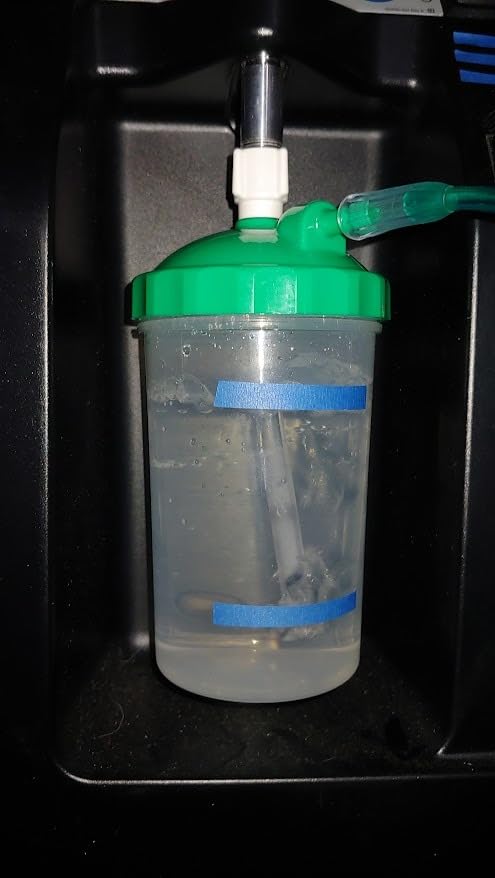 Westmed 6 LPM Humidifier Bottle w/15