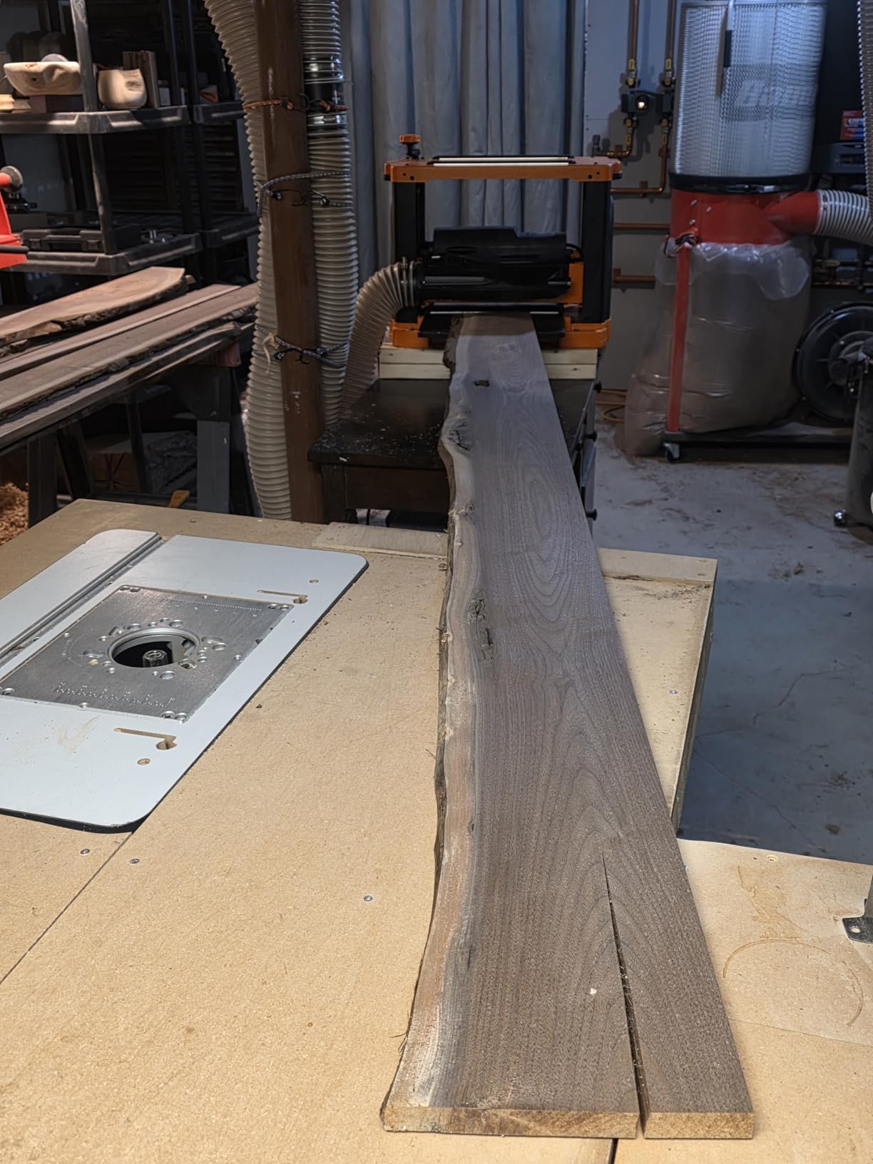 WEN PL1252 15-Amp 12.5-Inch Two-Blade Benchtop Thickness Planer, Black customer photo 2